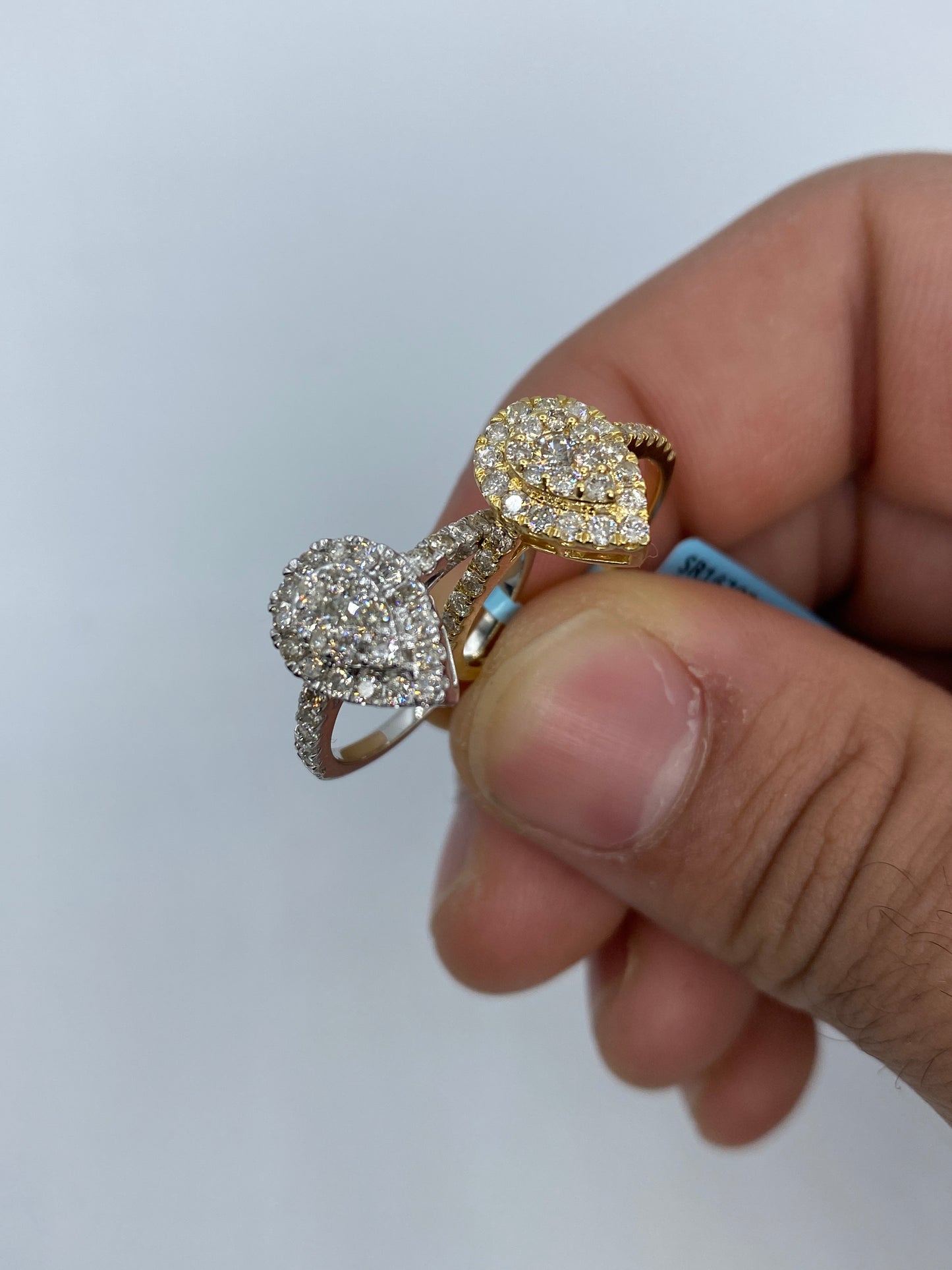 Pear Shape Engagement Ring