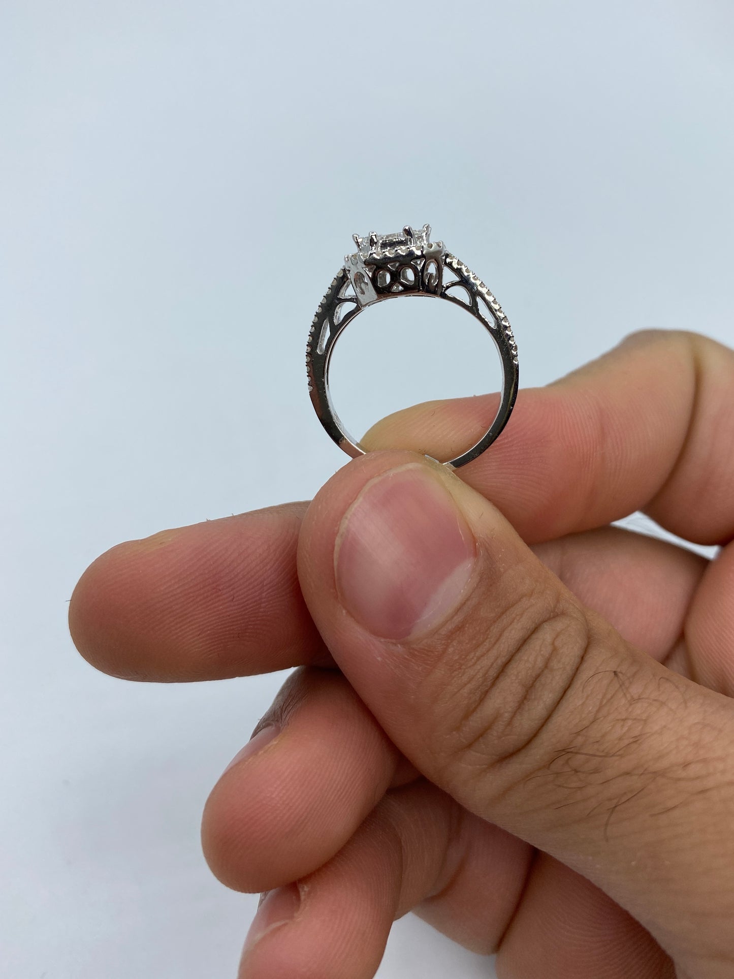 Baguette Engagement Ring