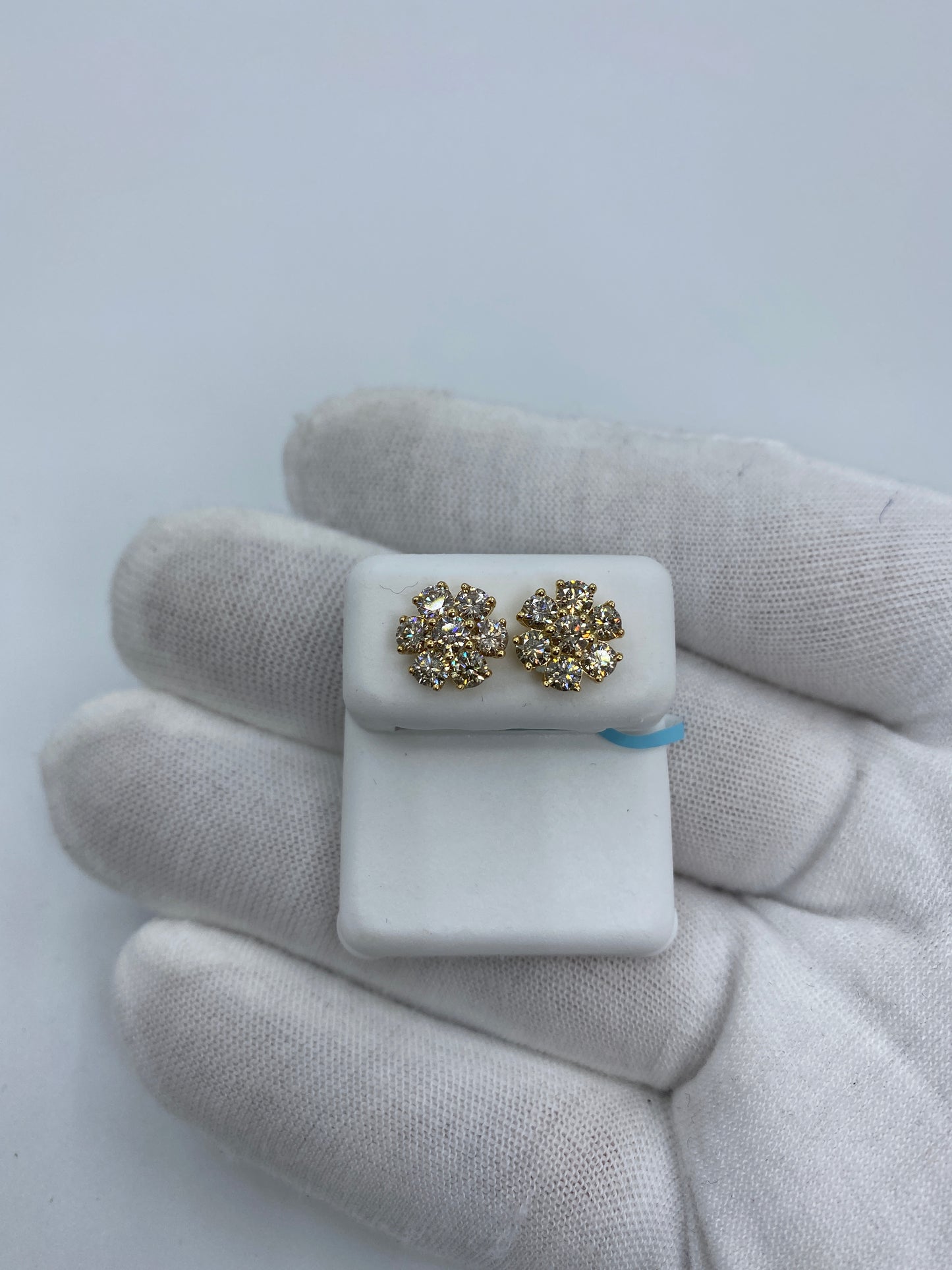 Cluster Flower Earrings