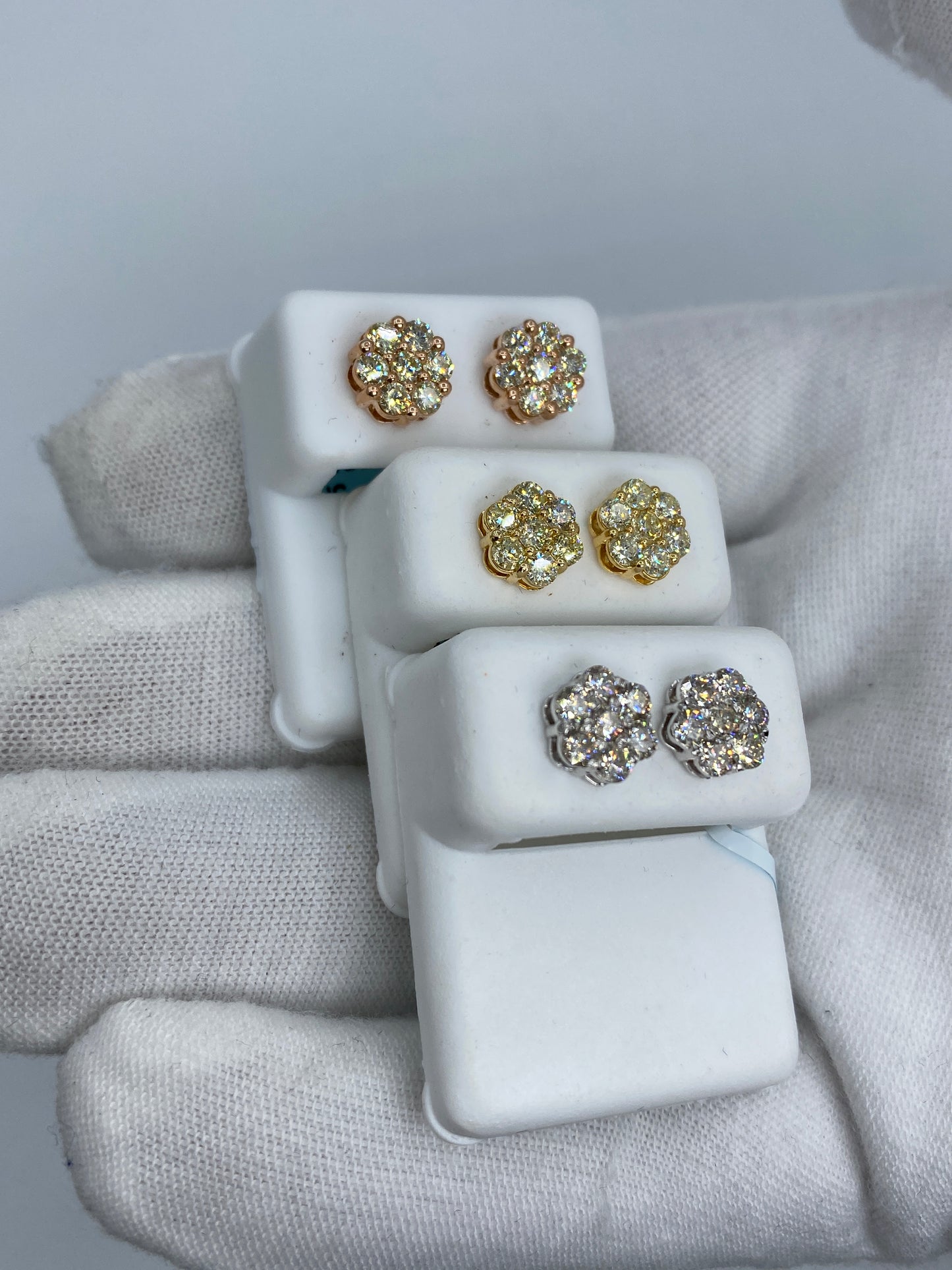 Flower Earrings Size #4