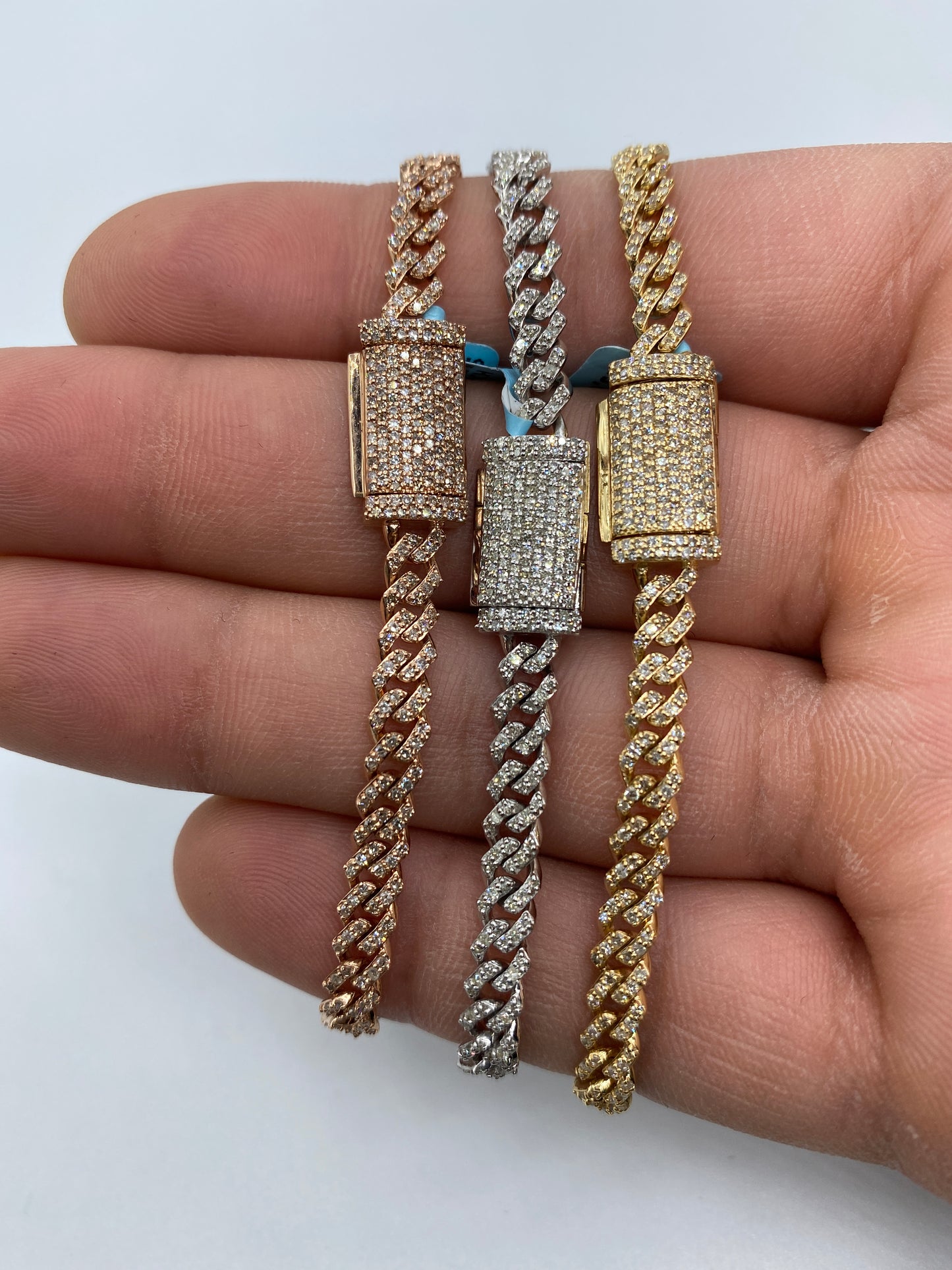 14K Cuban Bracelet 4.5mm, 7in