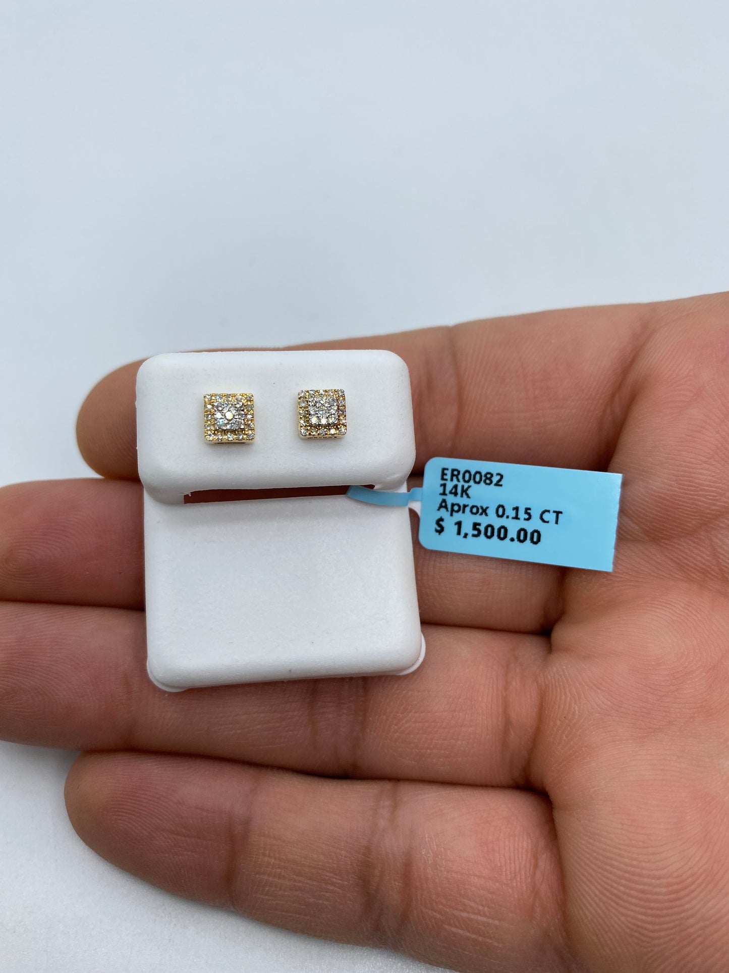 Square Earrings Style #5