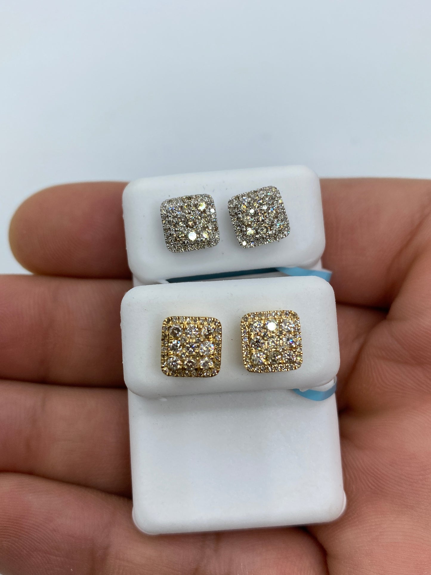 Square Earrings Style #1