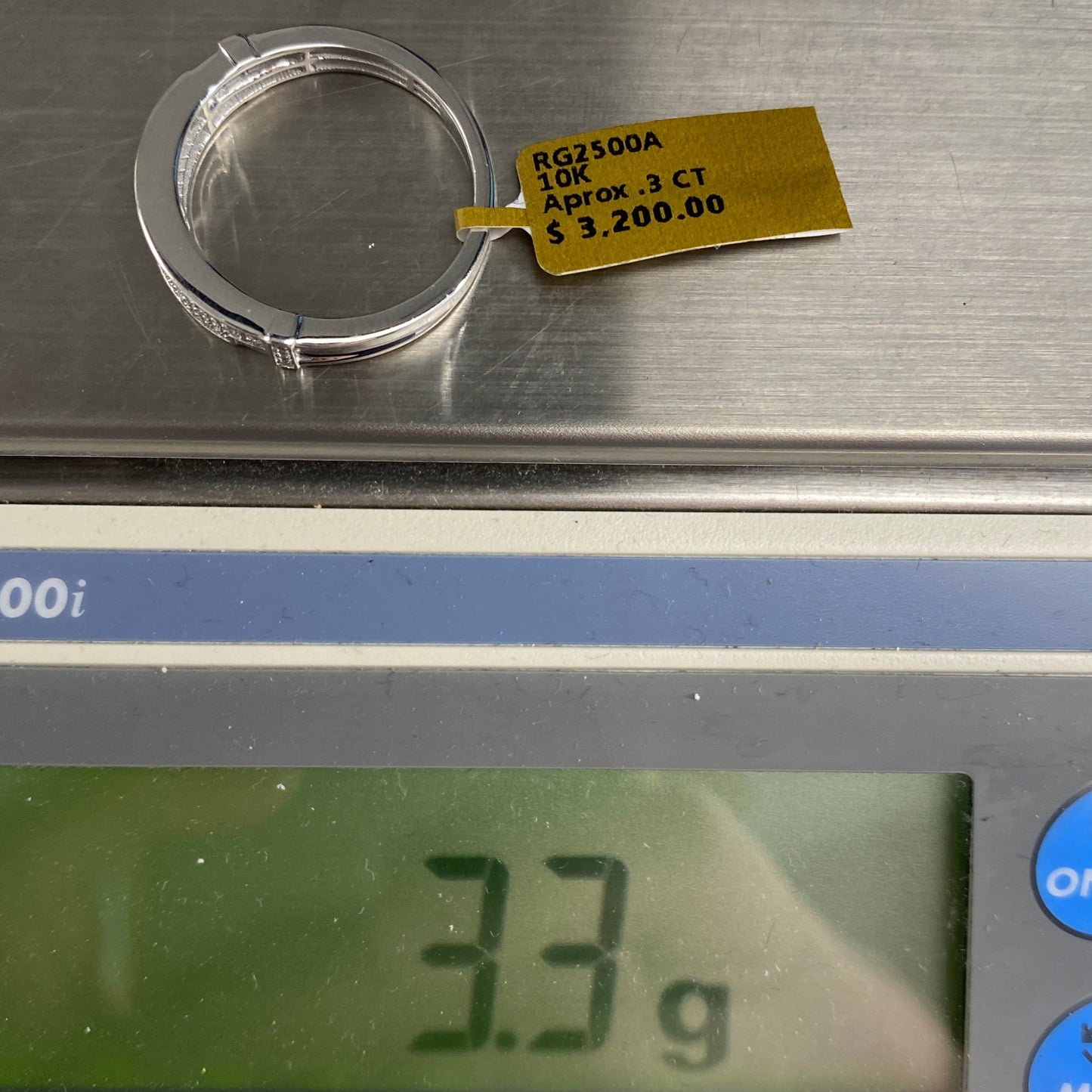 10K Diamond Band Style #7