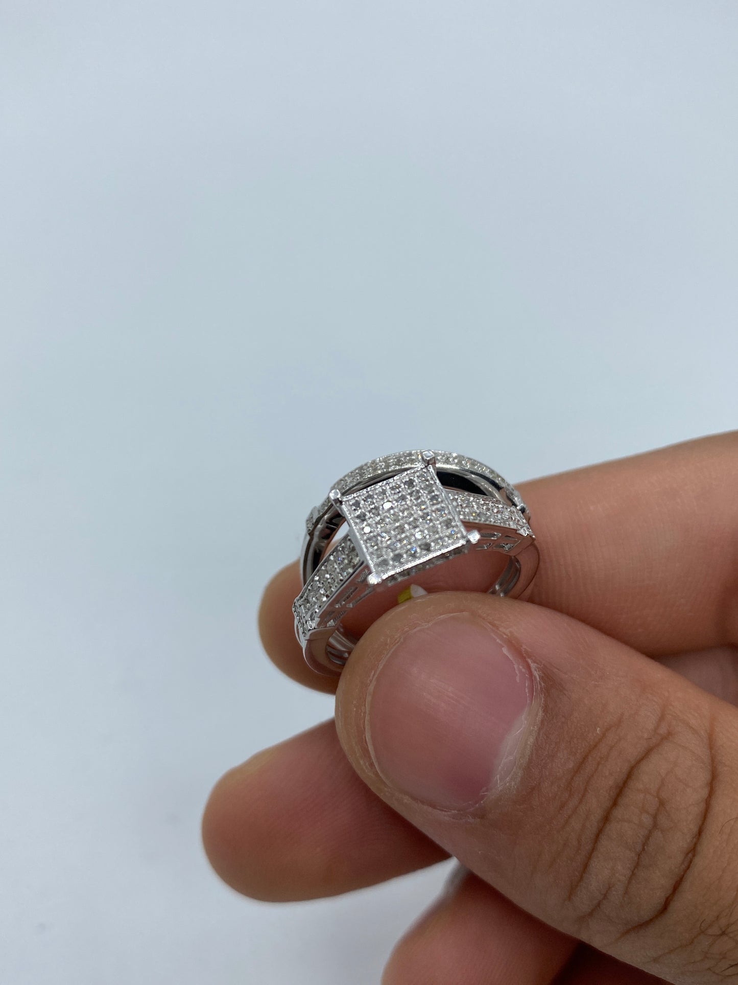 10K Engagement Ring With Wedding Band