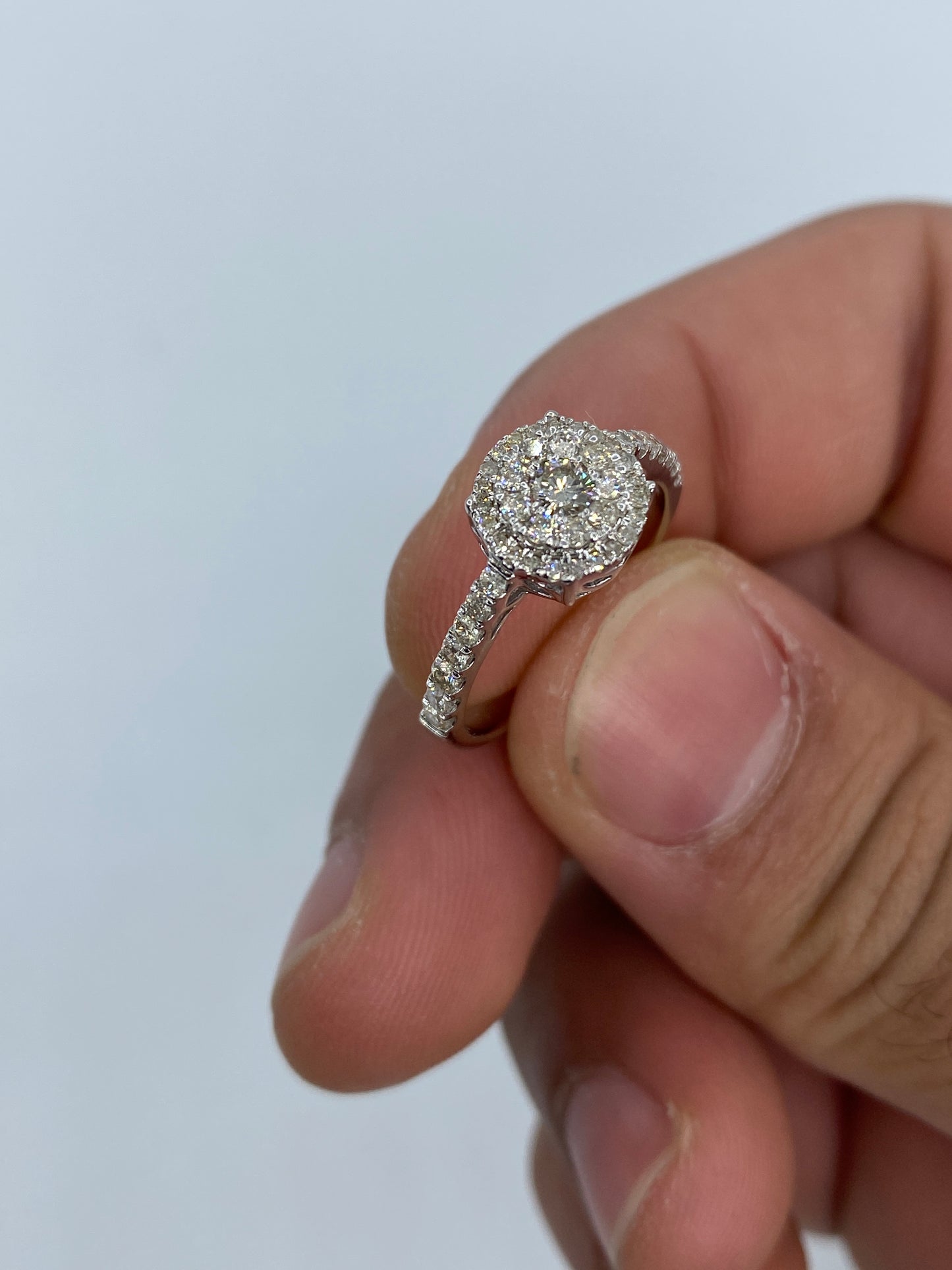 Circle Engagement Ring