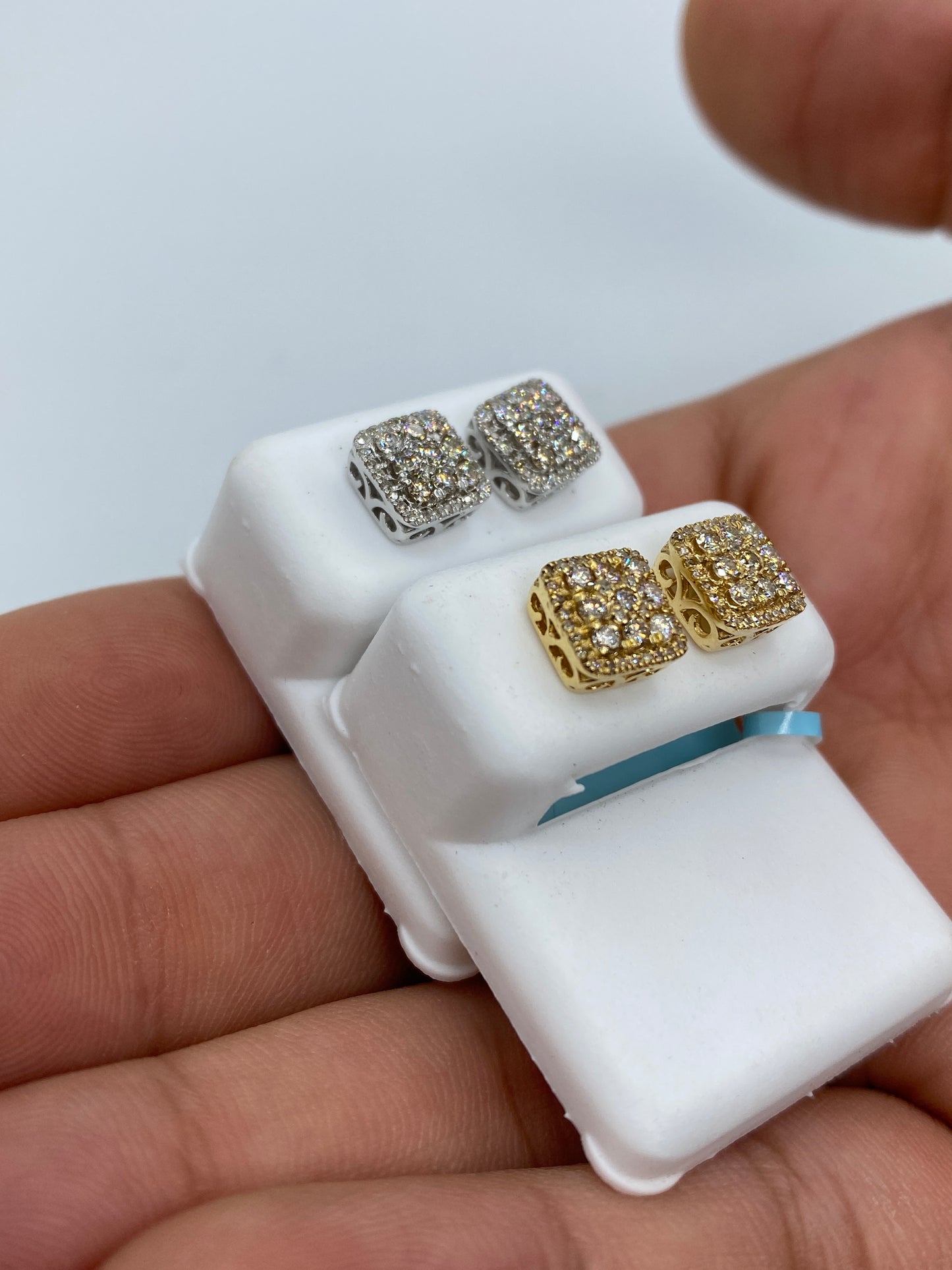 Square Earrings Style #1