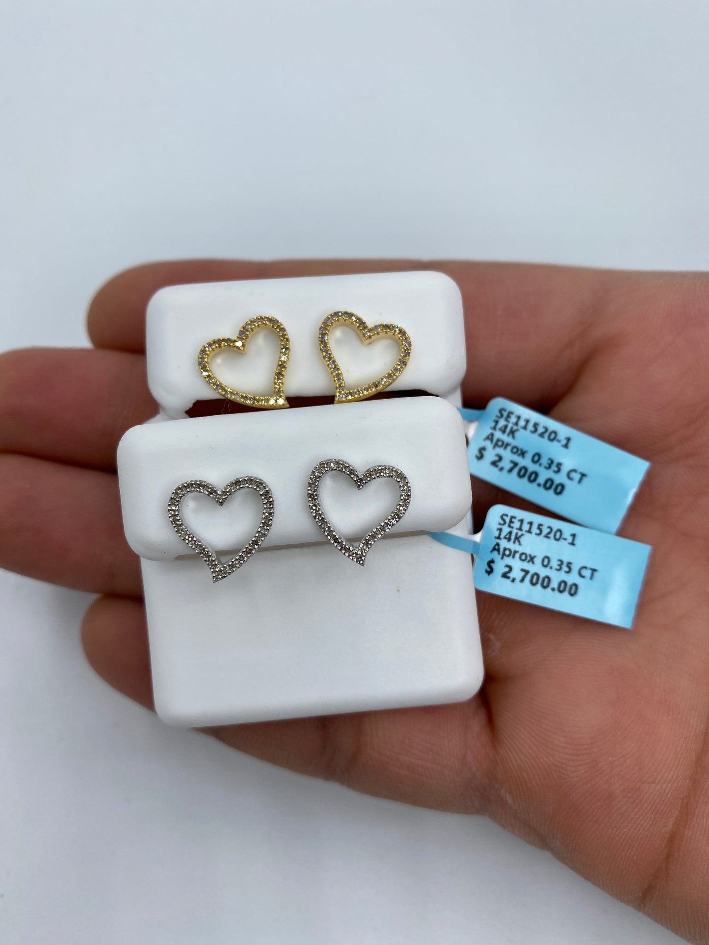 Heart Open Earrings
