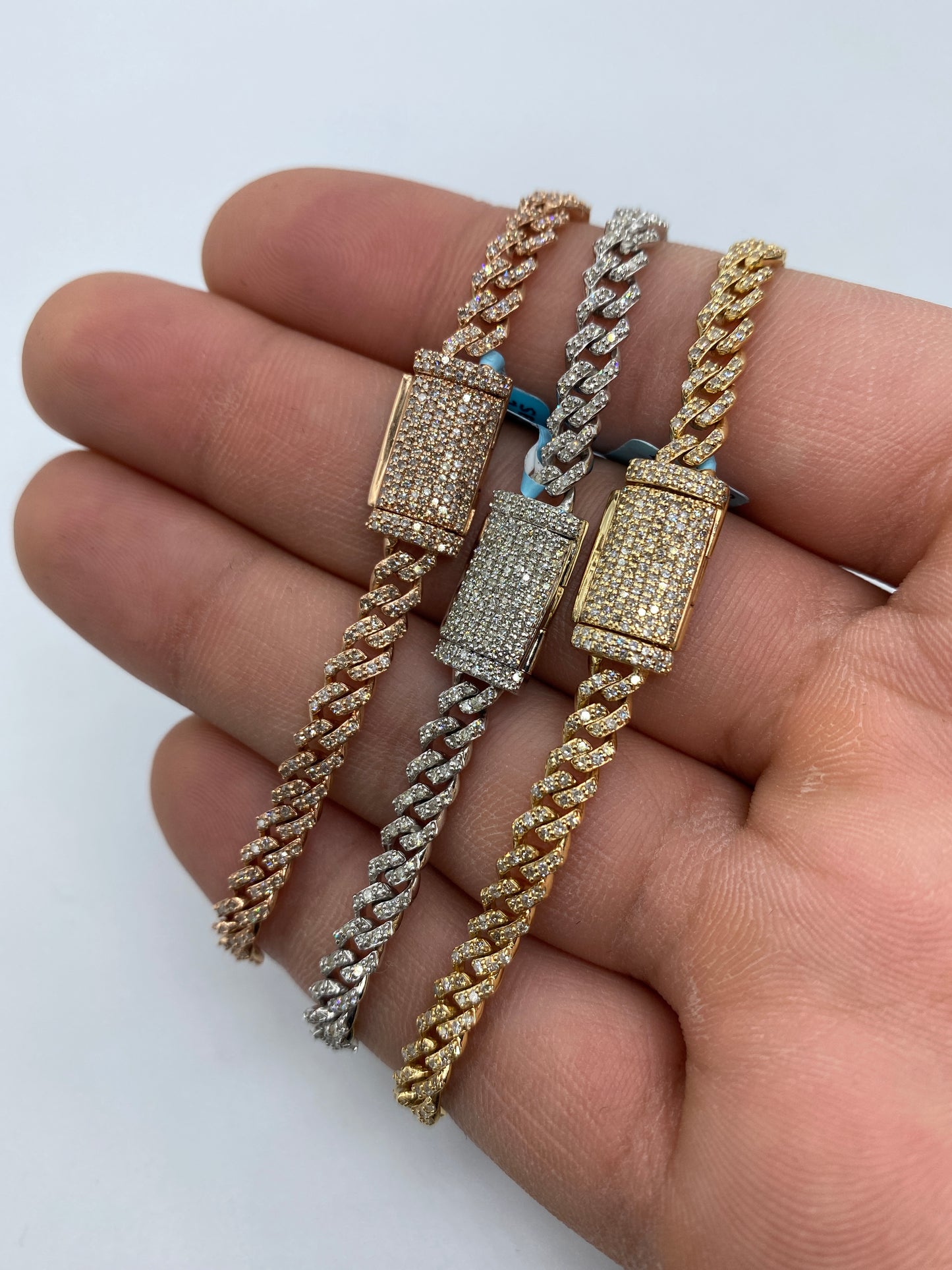 14K Cuban Bracelet 4.5mm, 7in