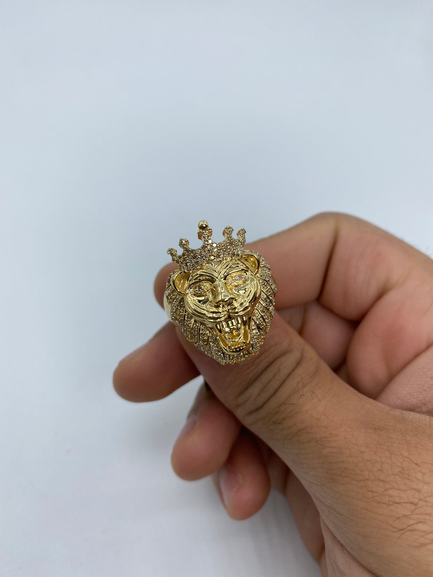 10K Lion King Ring