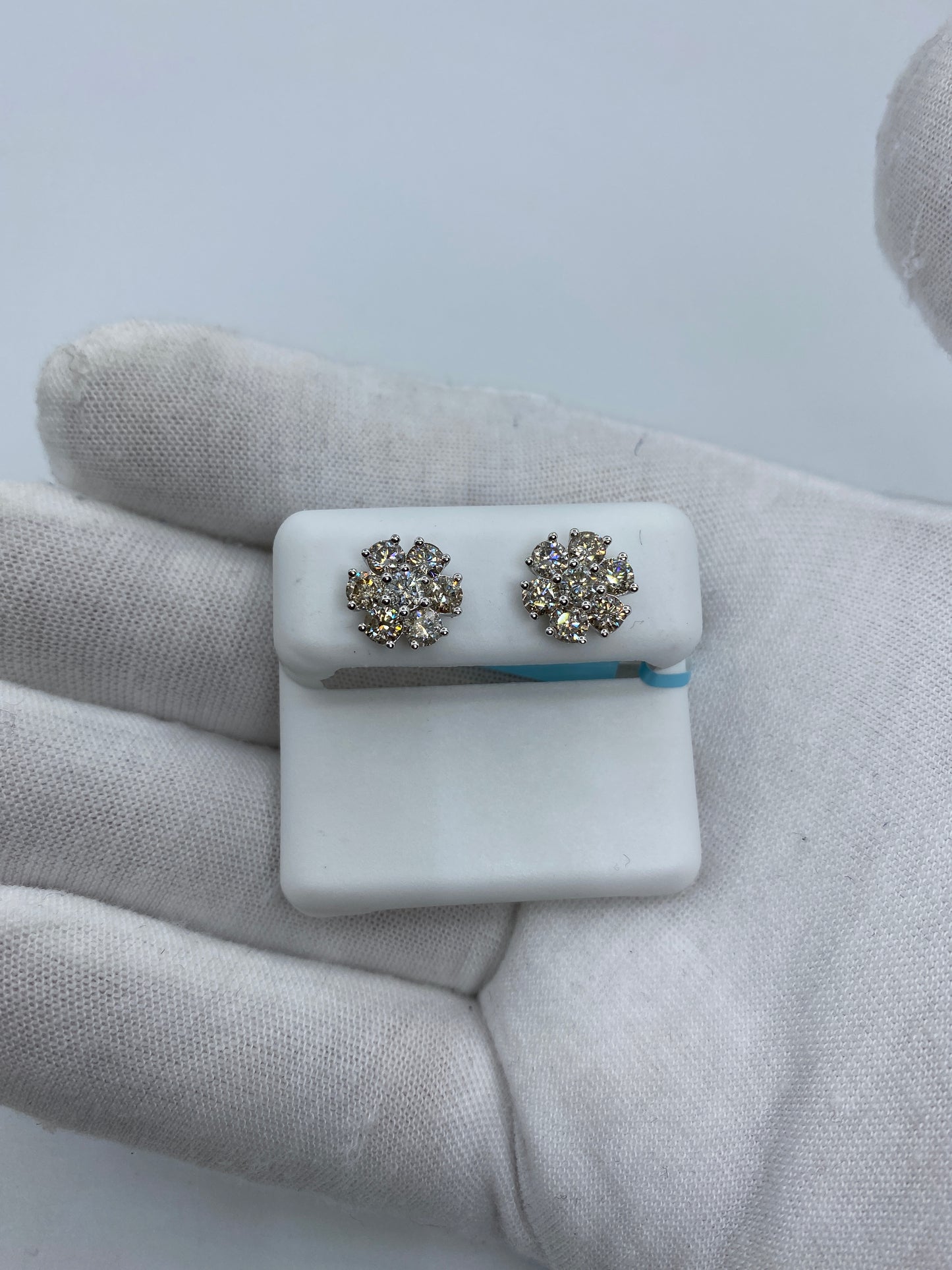 Cluster Flower Earrings