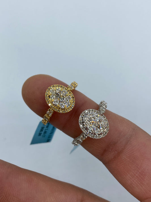 Oval Engagement Ring