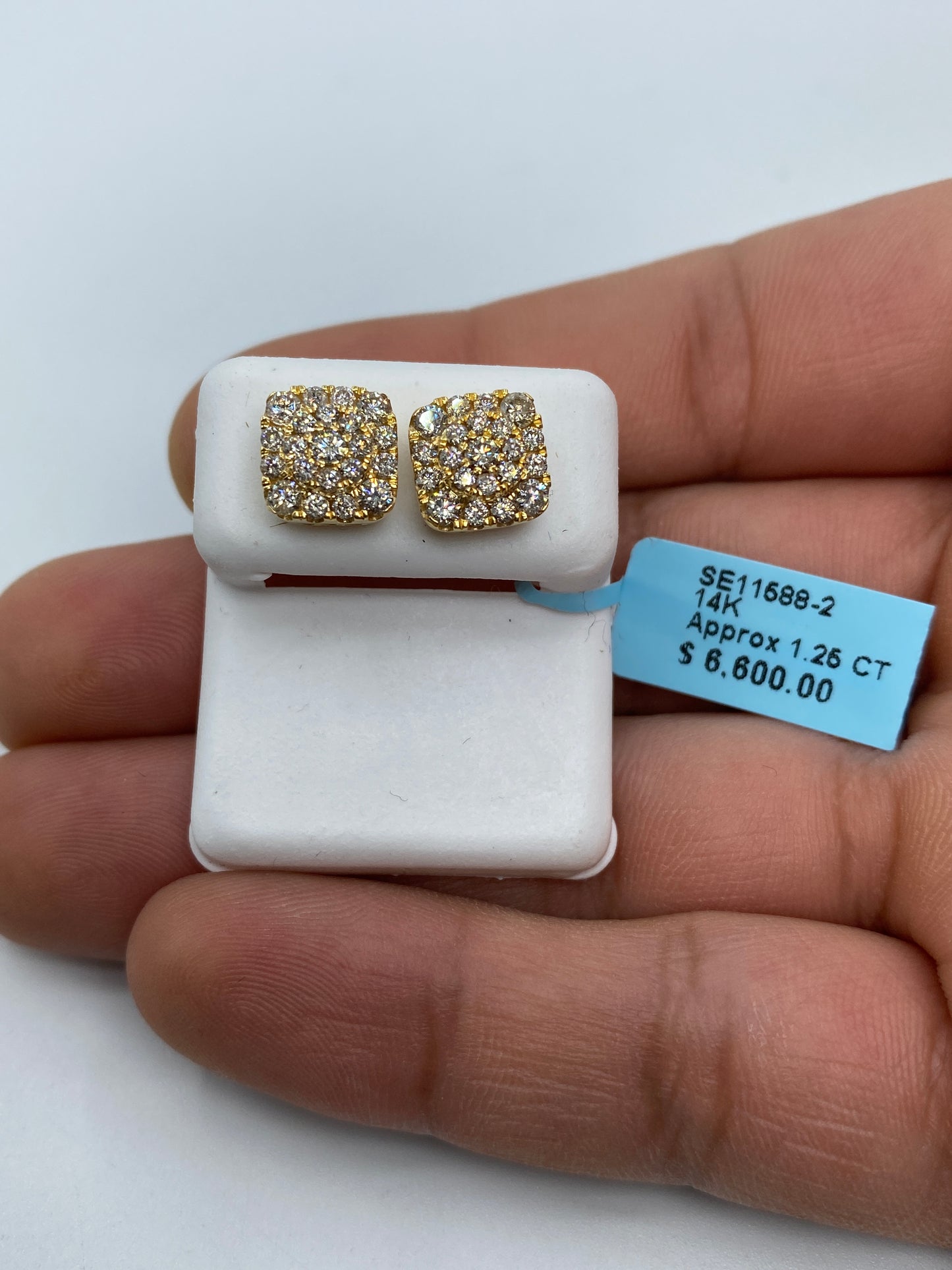 Square Earrings Style #2