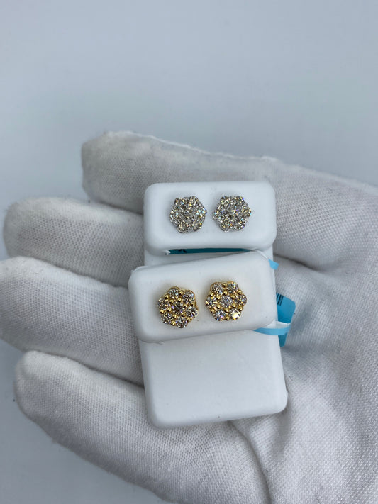 Flower Earrings Size #3