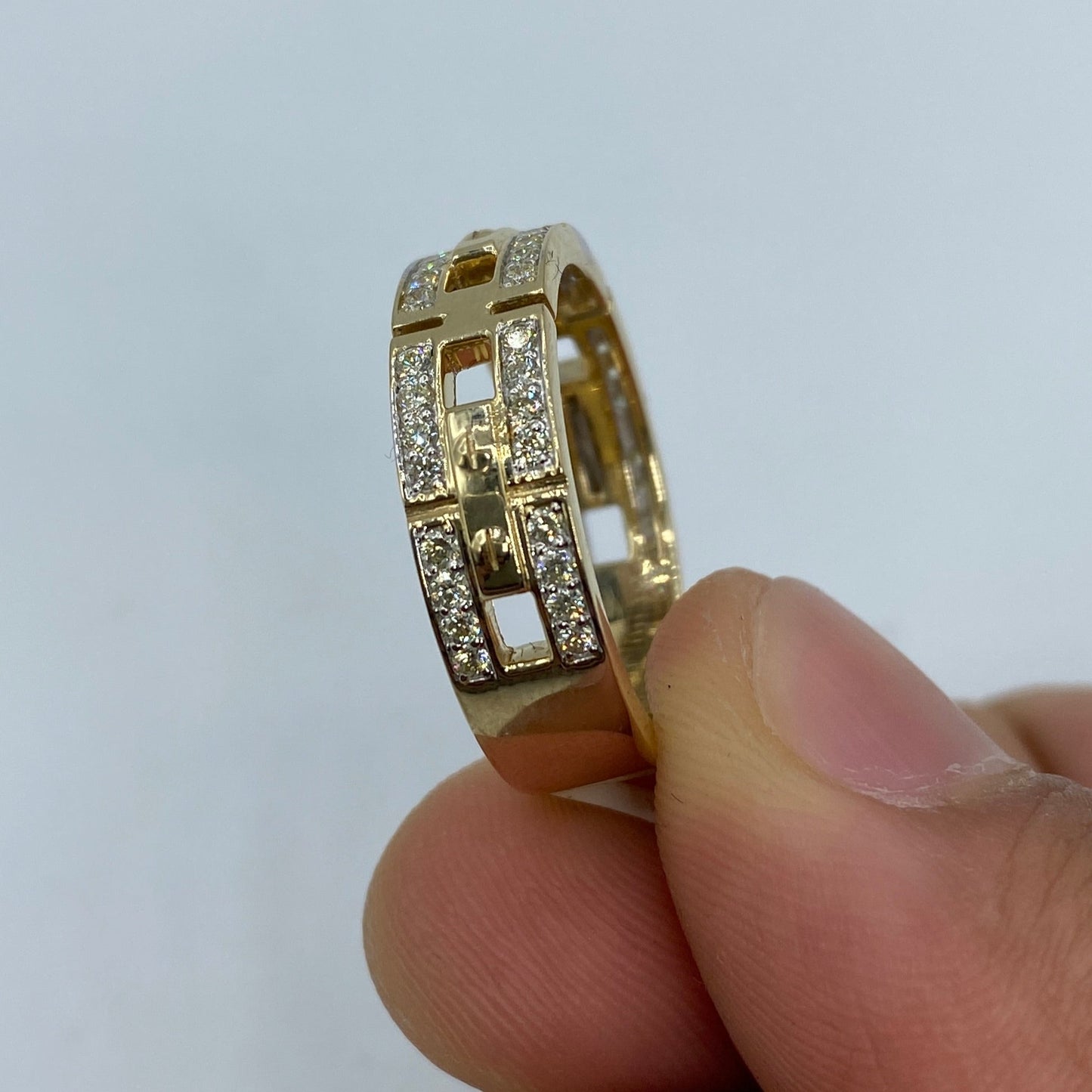 10K Diamond Band Style #6