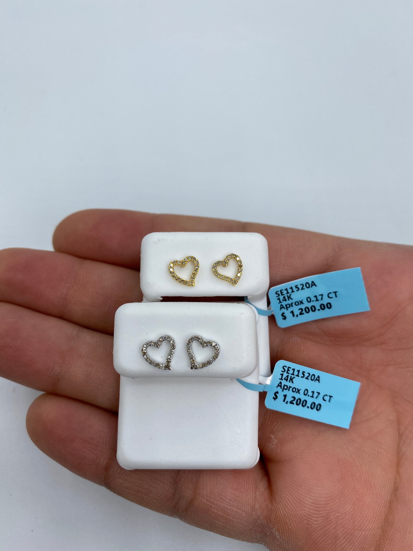 Heart Open Earrings