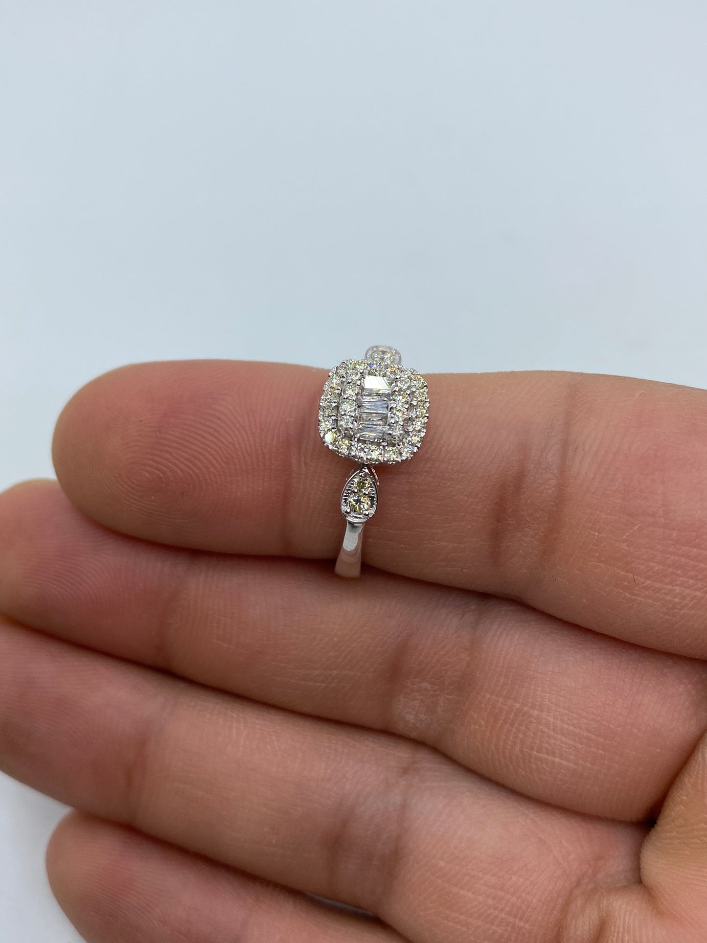 Baguette Engagement Ring