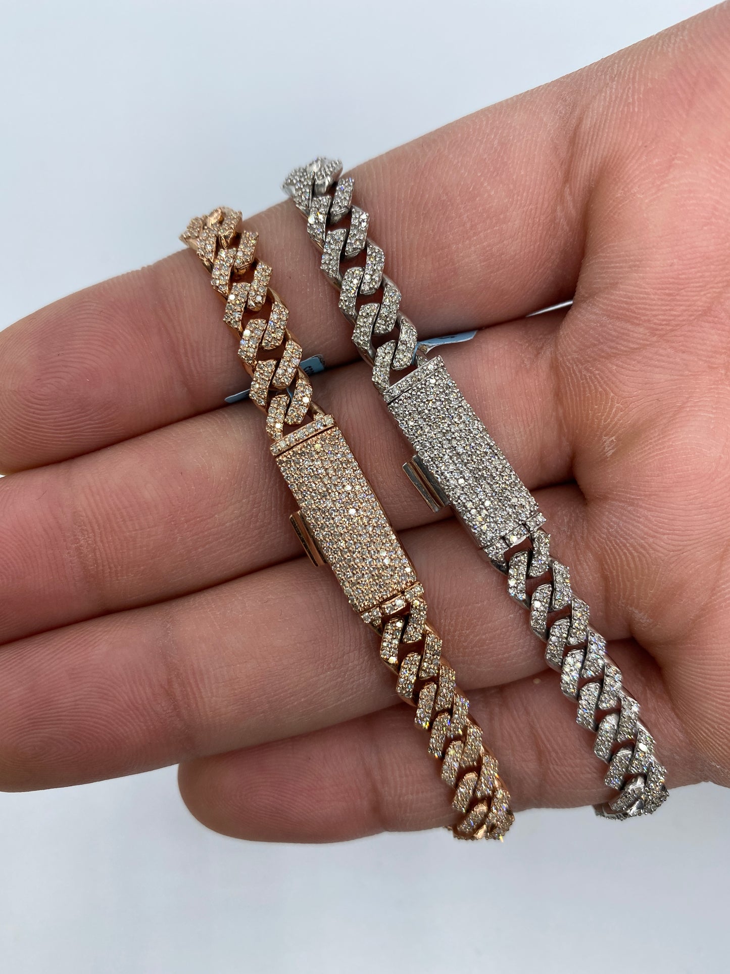 14K Cuban Bracelet 6.5mm, 7.5in