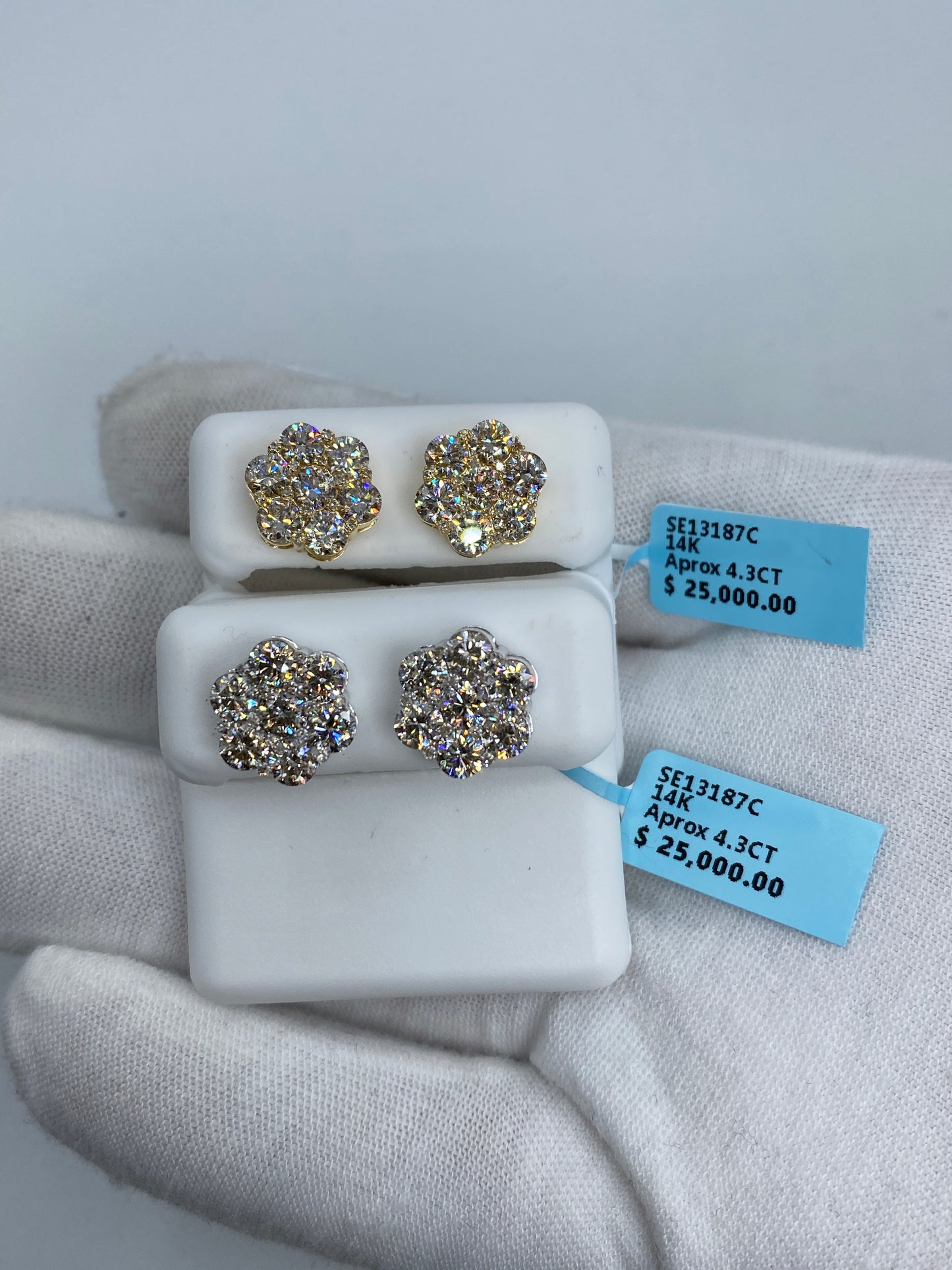 Flower Earrings Size #9