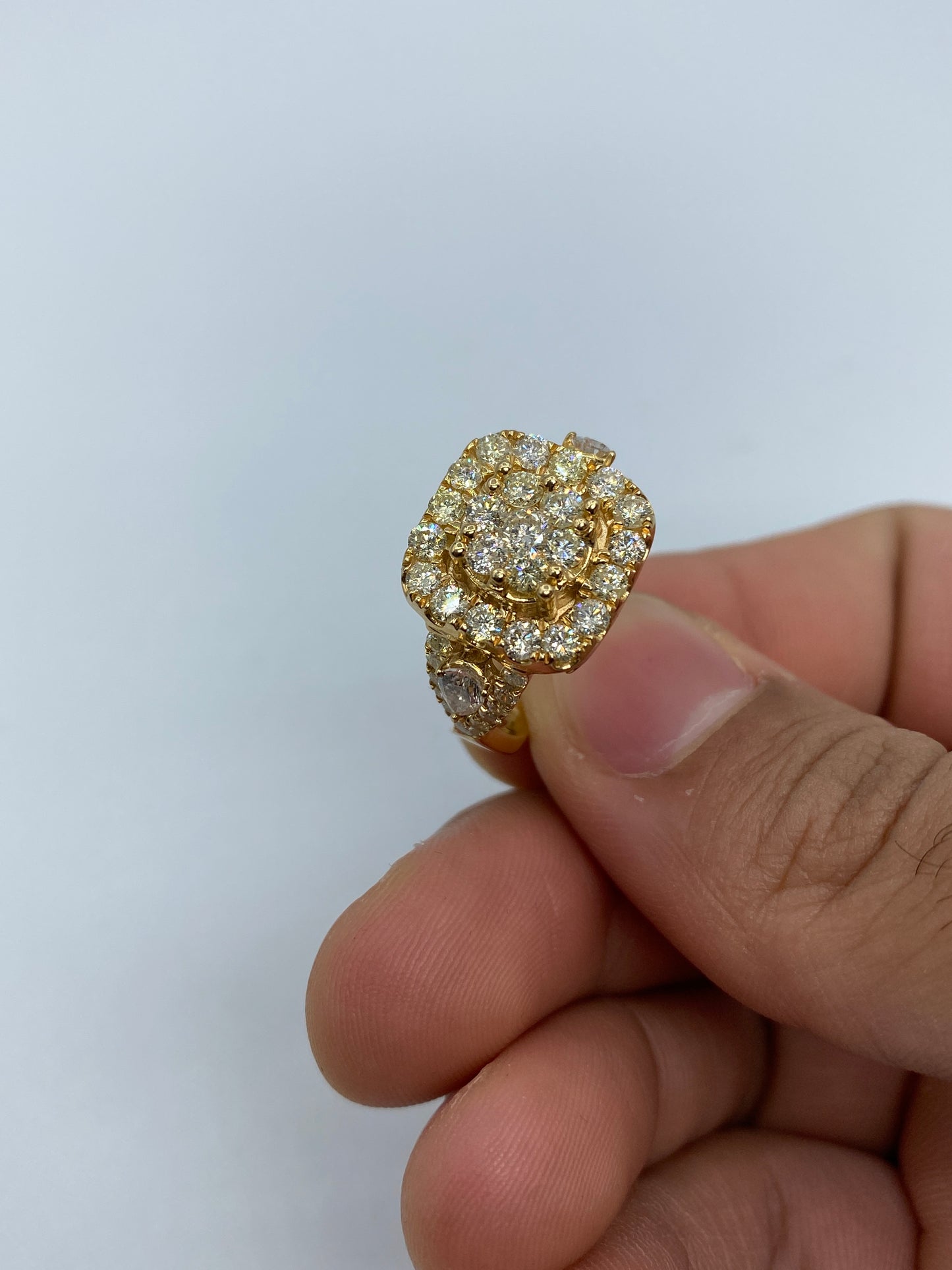 Square Engagement Ring