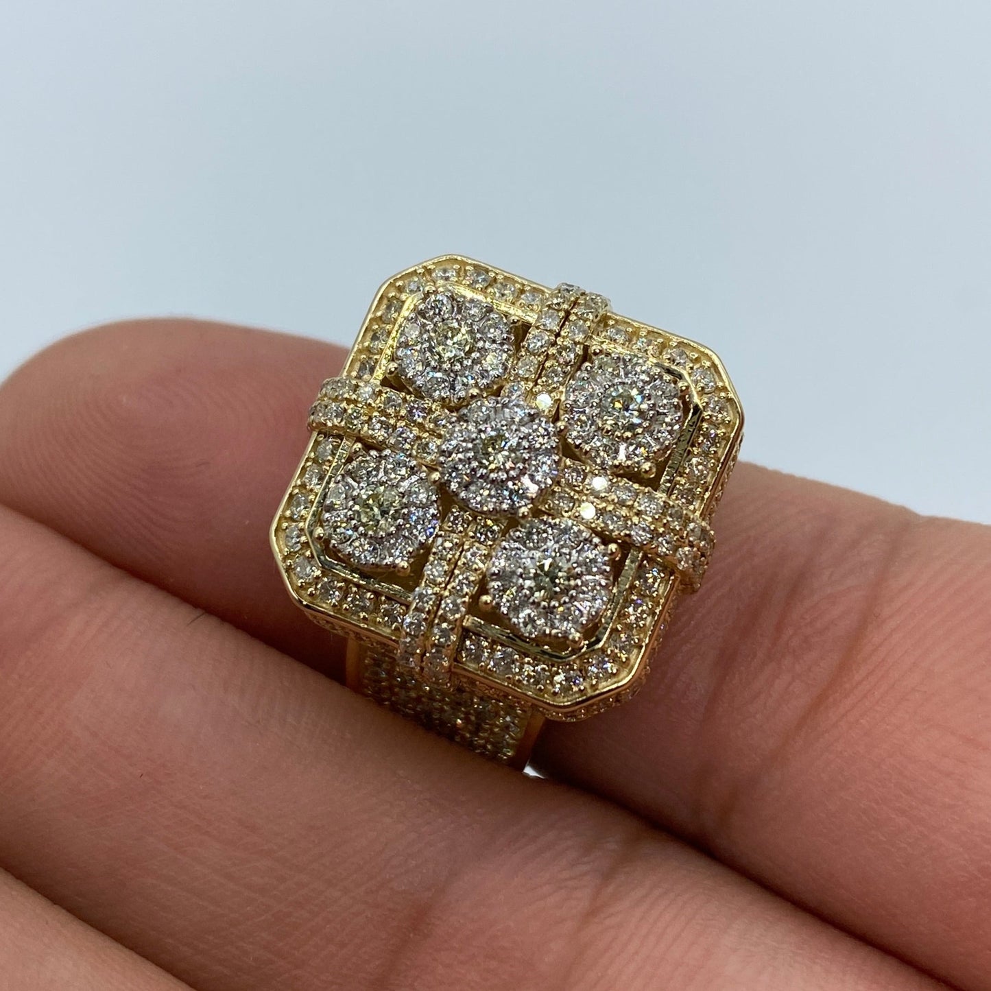 10K Jumbo Royal Diamond Ring