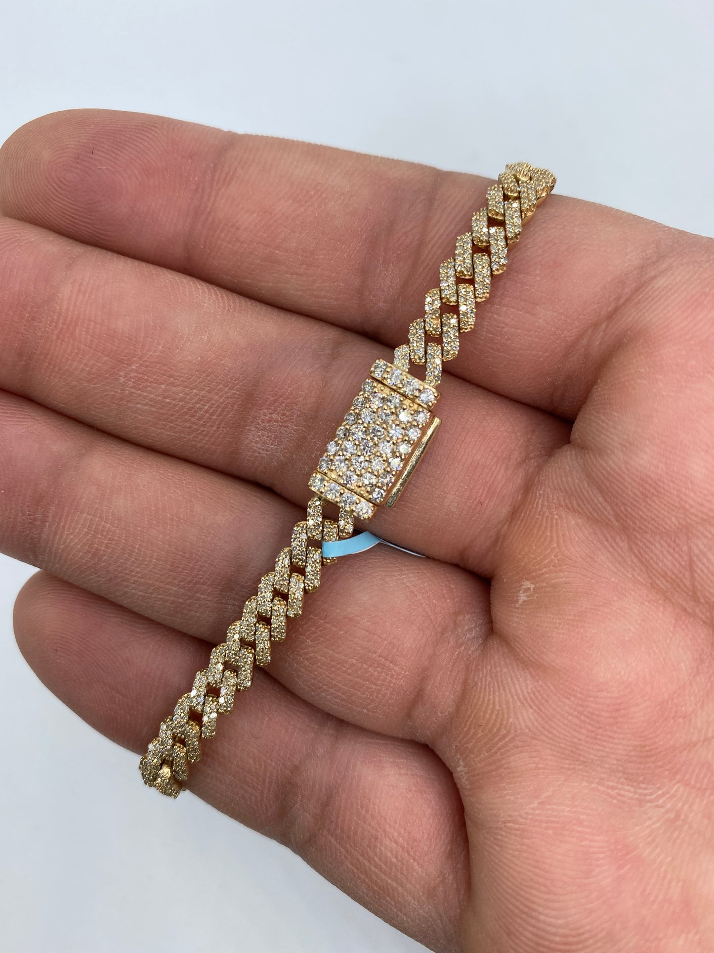14K Cuban Bracelet 5.5mm, 7in
