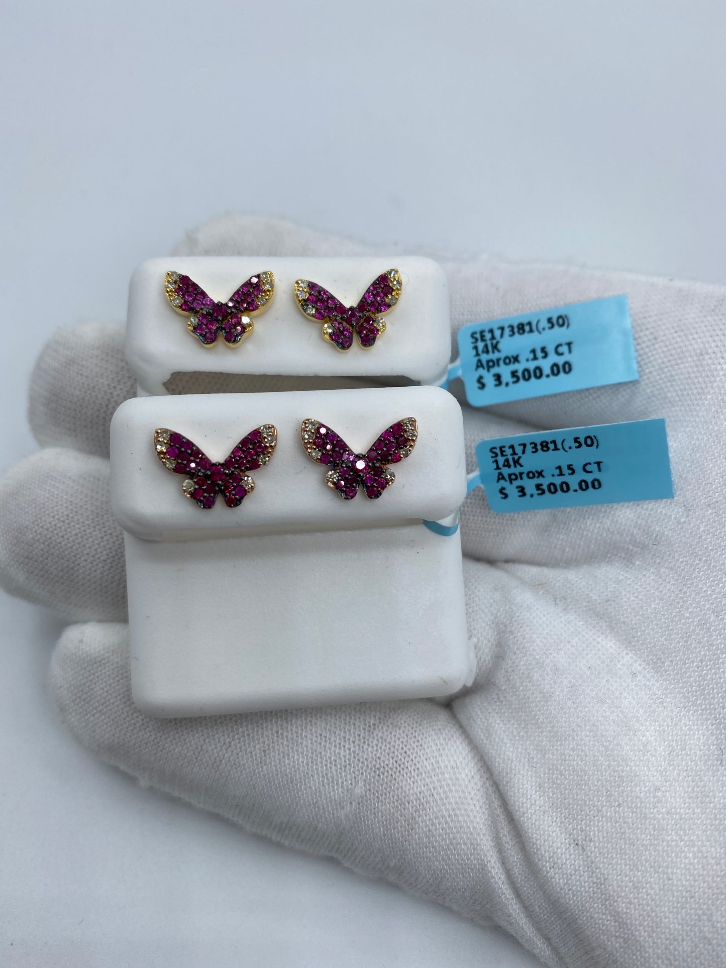 Color Butterfly Earrings