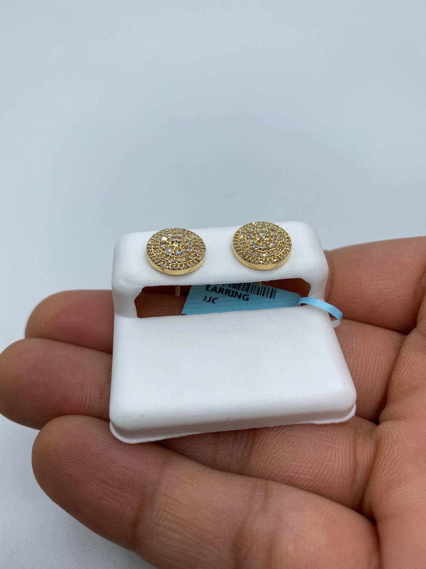 Circle Flat Earrings