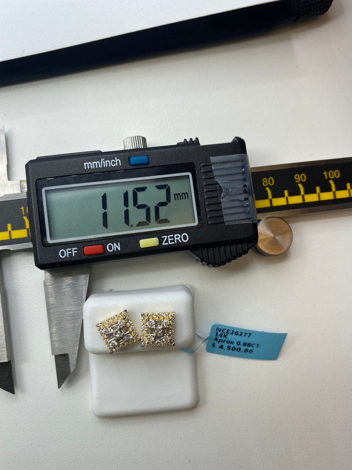 Square Baguette Earrings