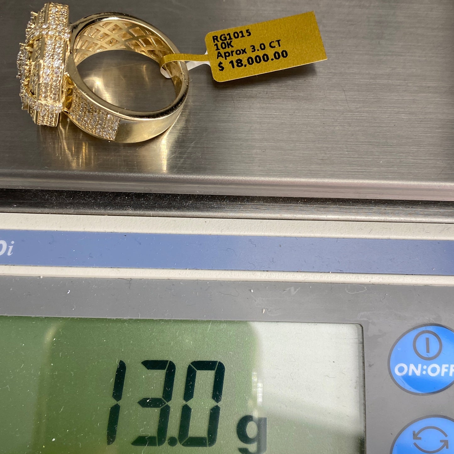 10K Jumbo Royal Diamond Ring