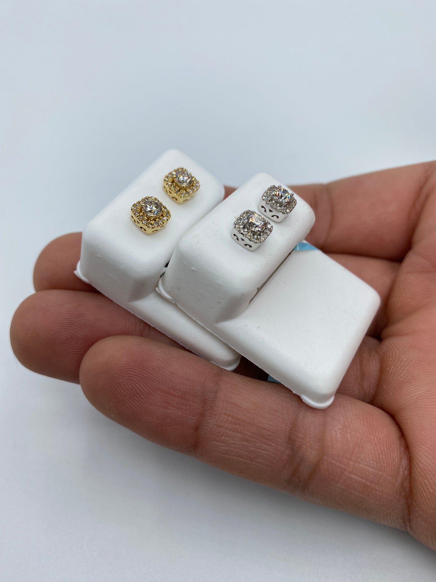 Square Earrings Style #4