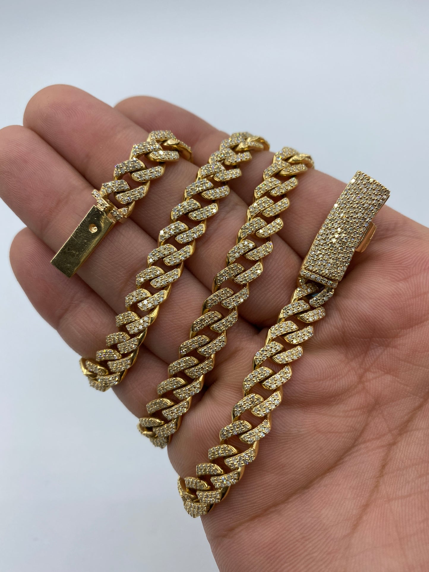 14K Cuban Chain 8mm, 20in