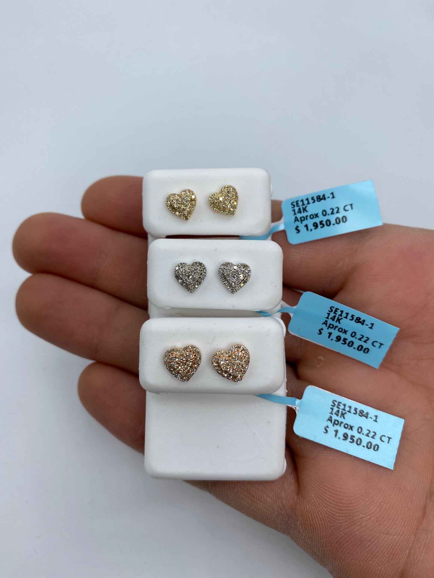 Heart Earrings Style #1