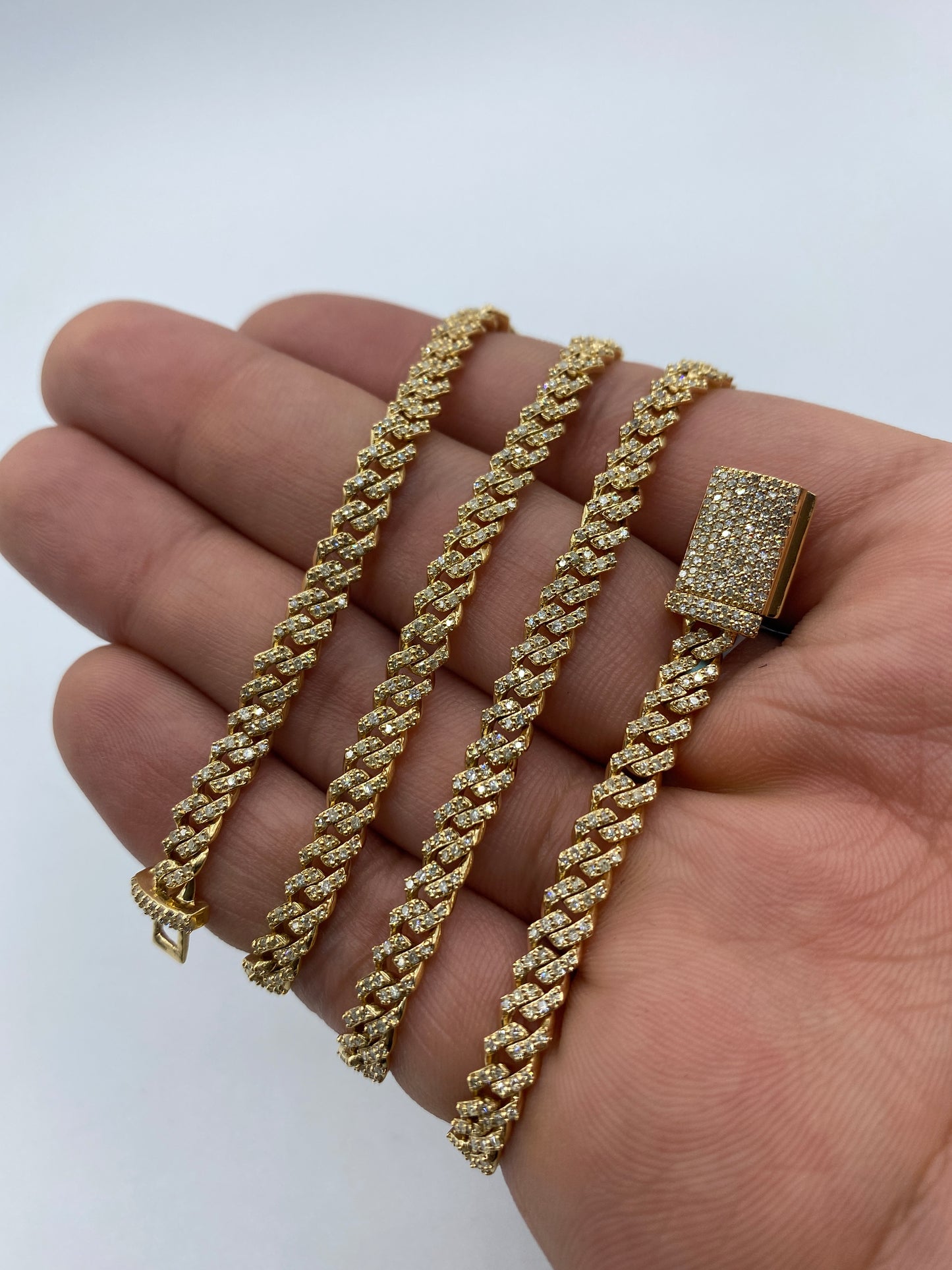 14K Cuban Chain 4.5mm, 22in