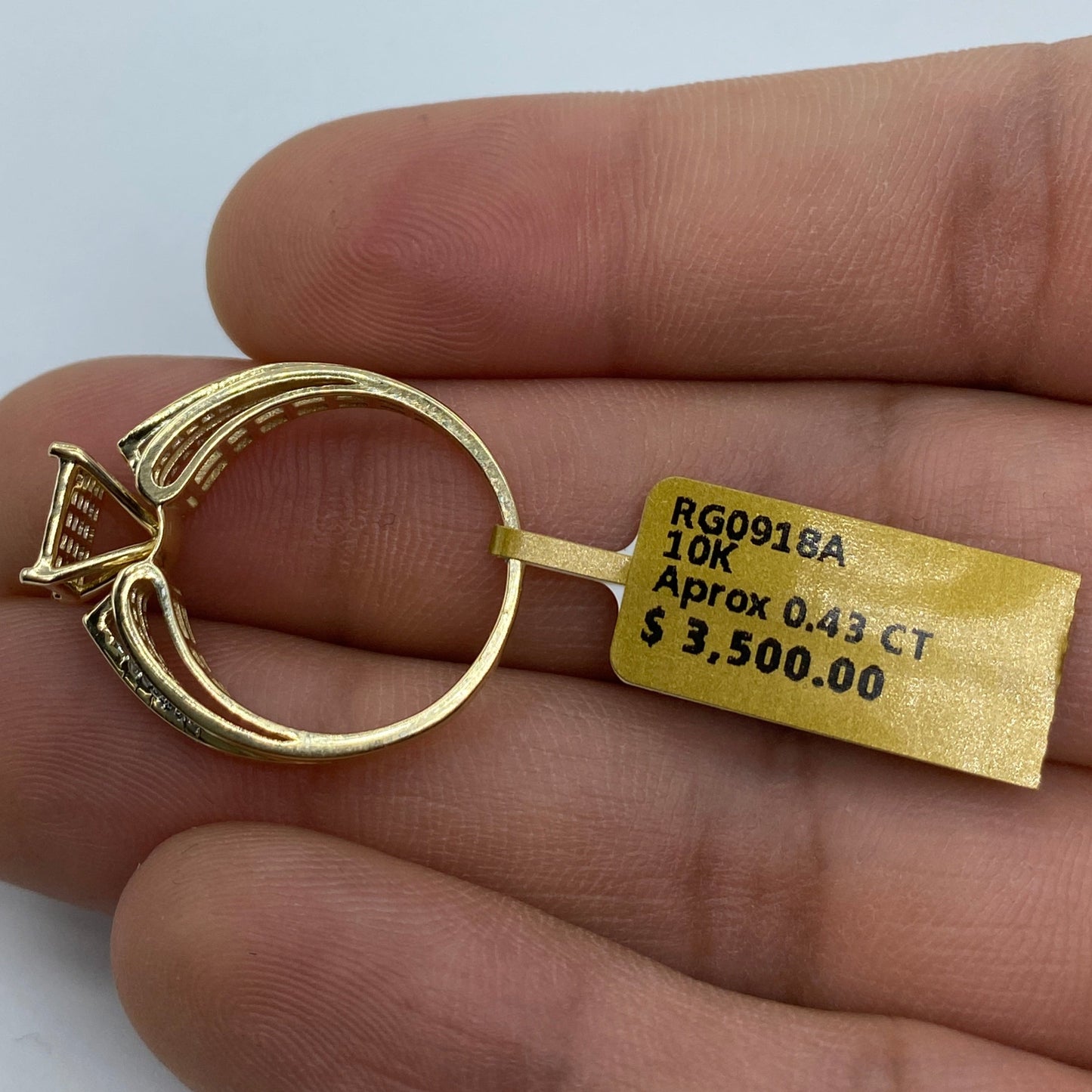 10K Diamond Engagement Ring Style #1