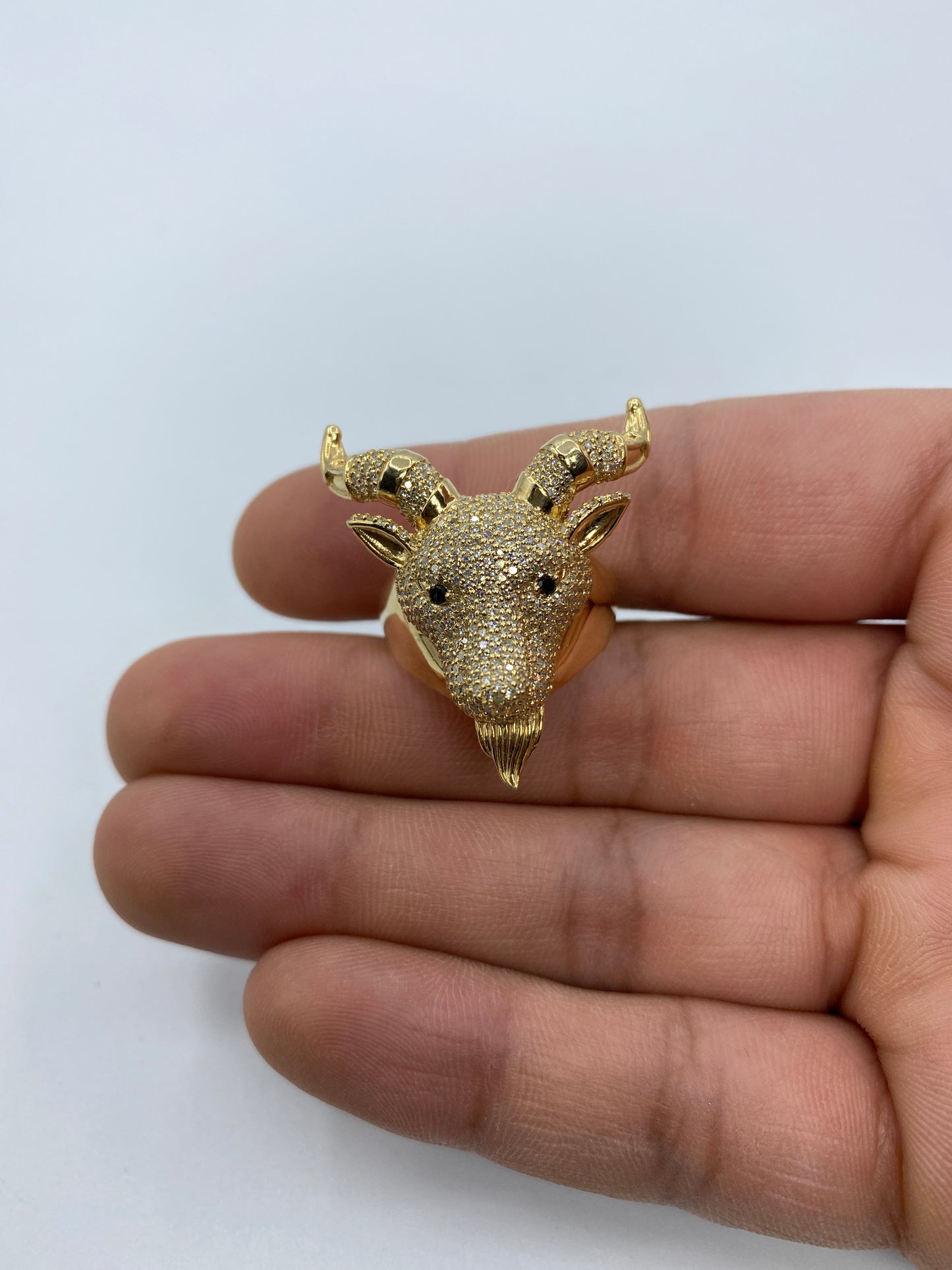 10K Goat Ring