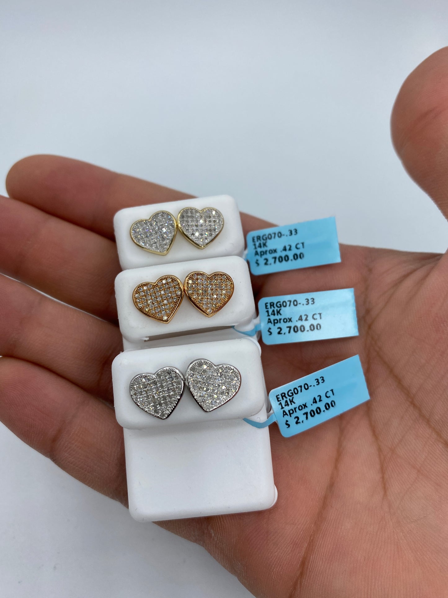 Heart Rim Earrings