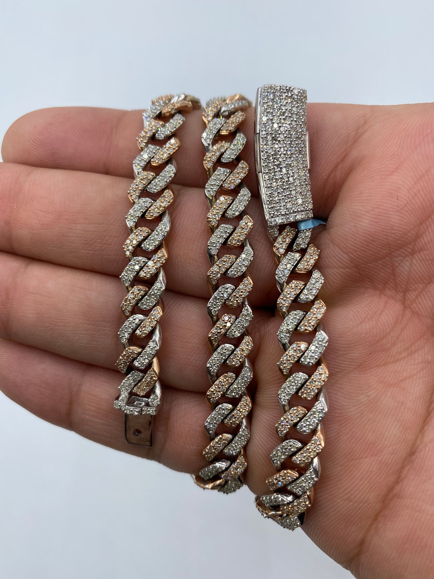 14K Cuban Chain 8mm, 16in