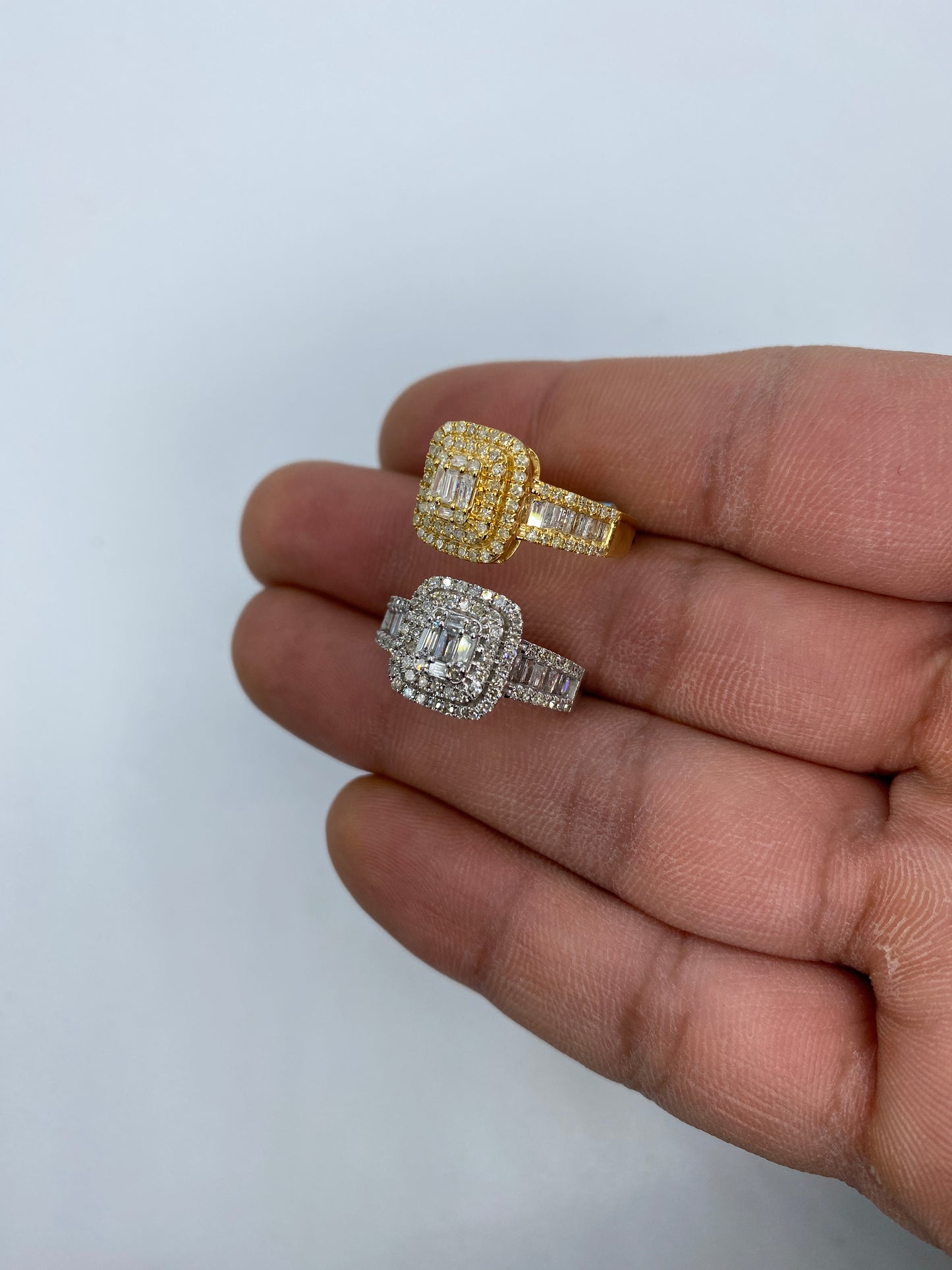 Baguette Engagement Ring