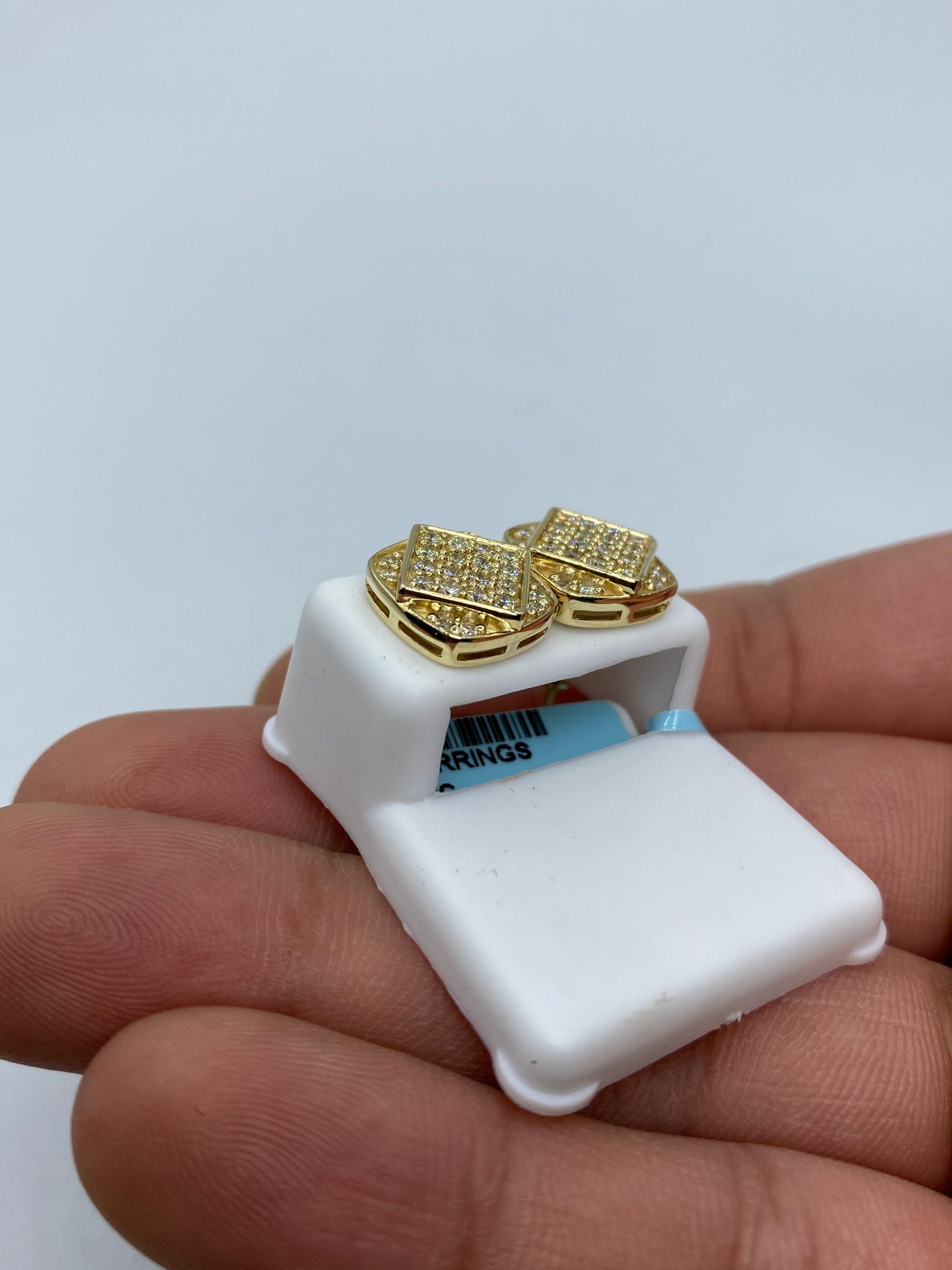 Square Infinity Earrings Jumbo