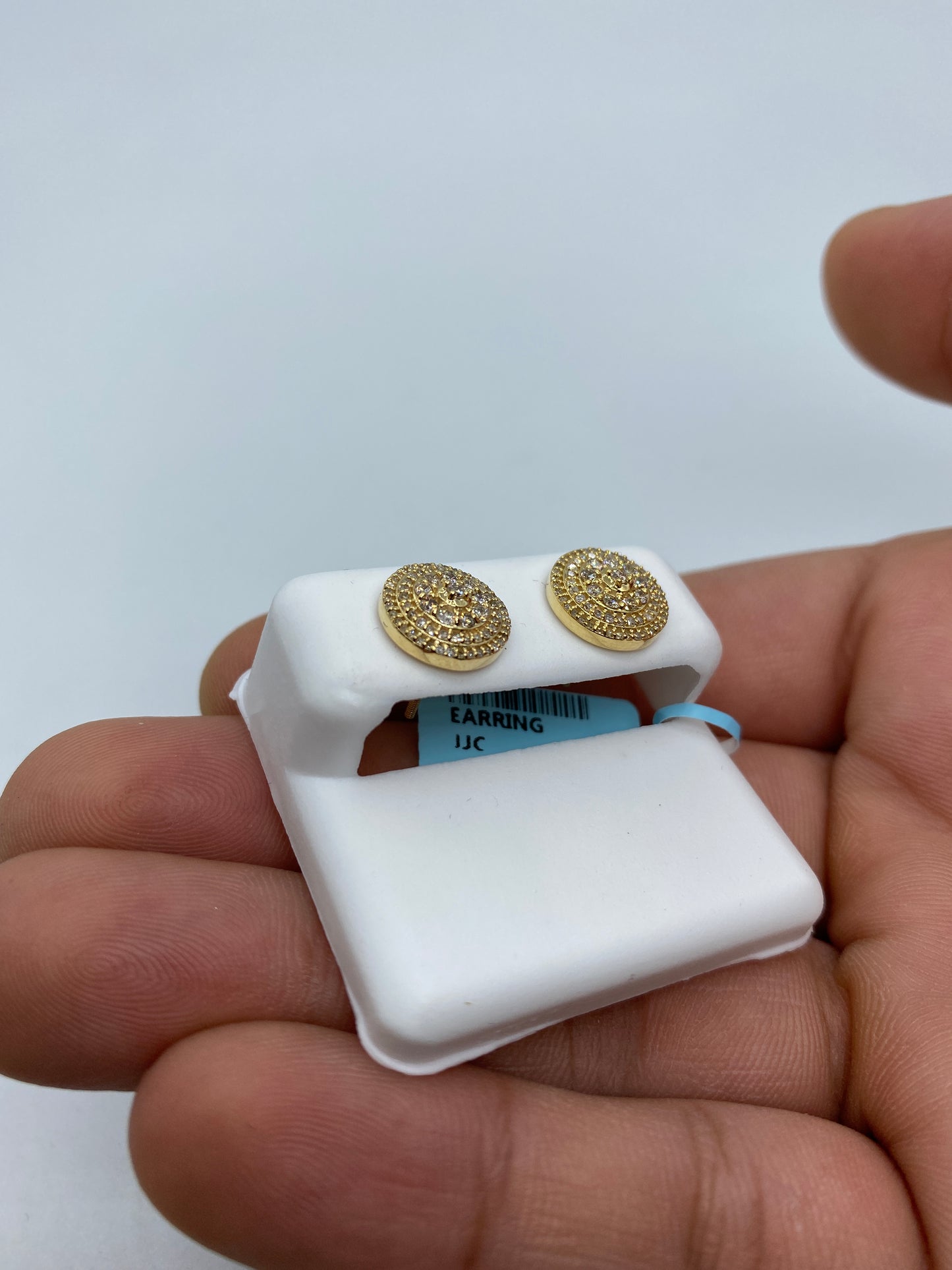 Circle Flat Earrings