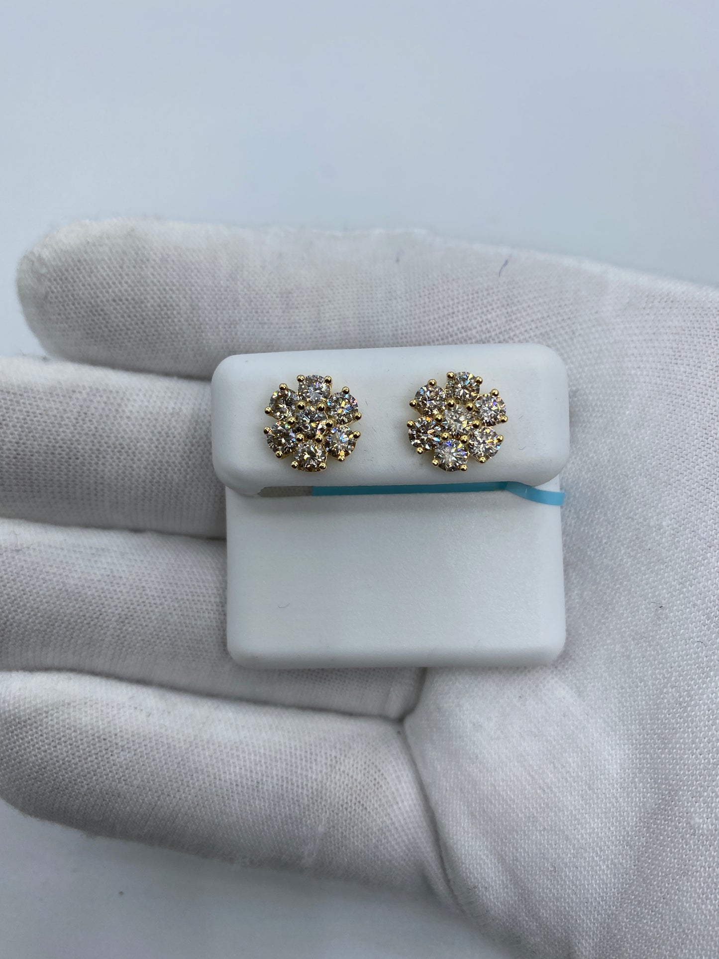 Cluster Flower Earrings