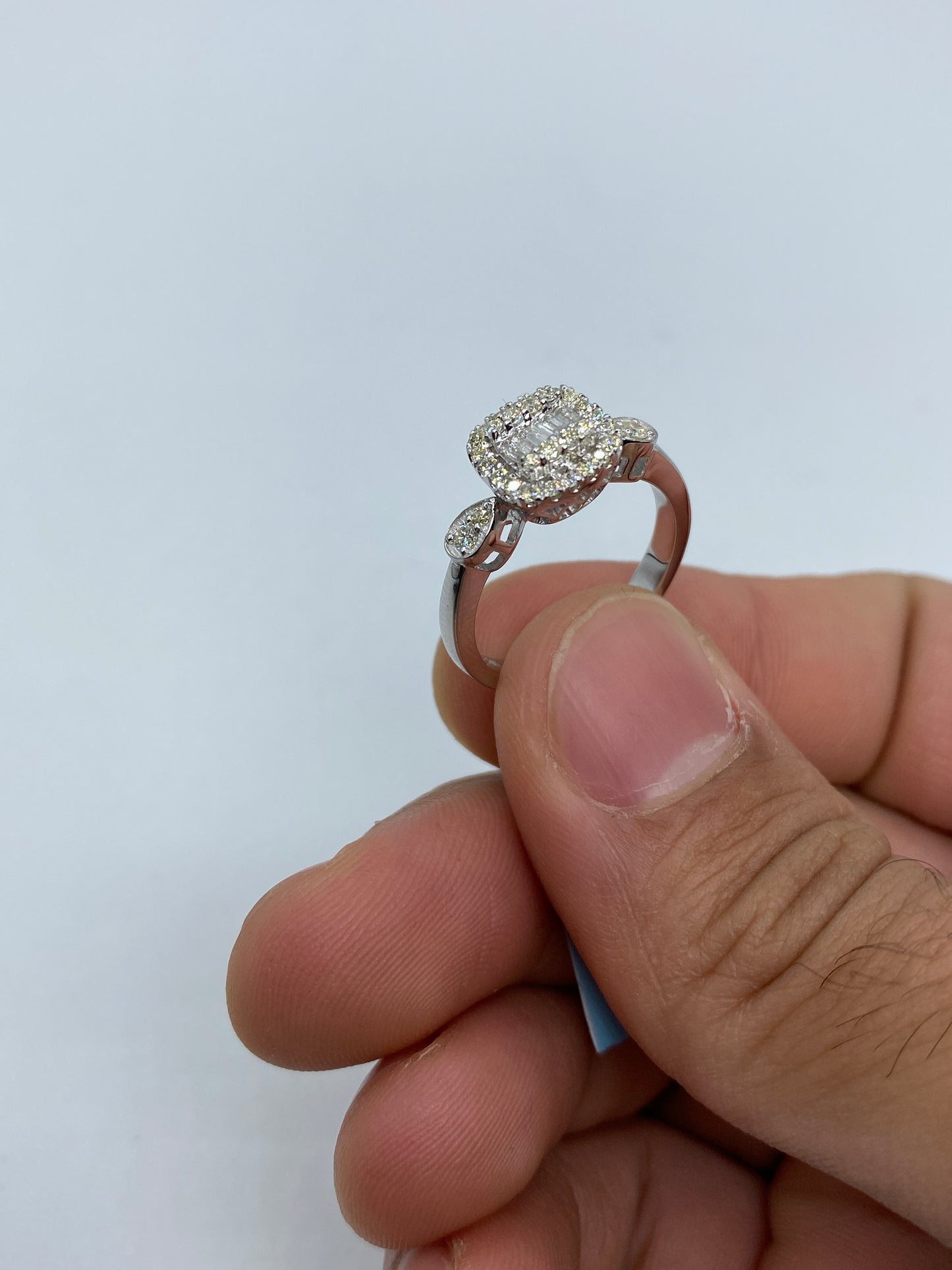 Baguette Engagement Ring