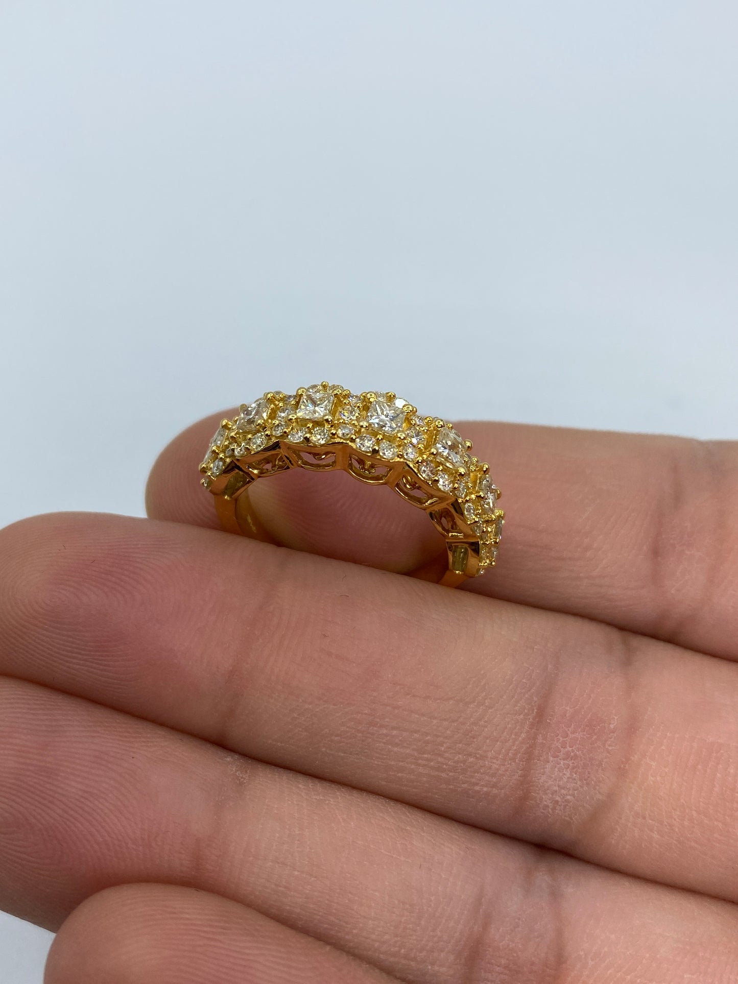 Eternal 7 Stone Ladies Ring