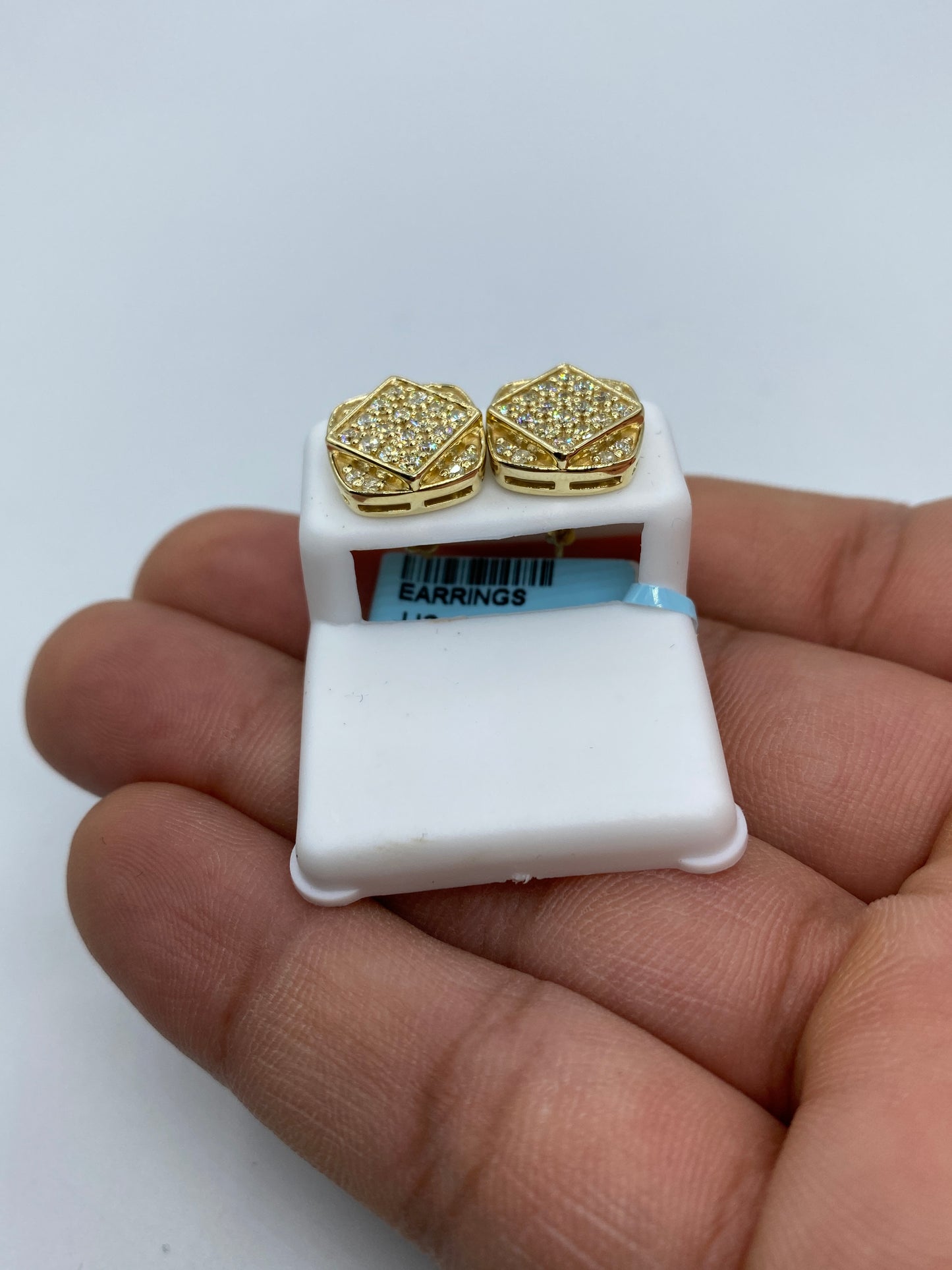 Square Infinity Earrings Jumbo