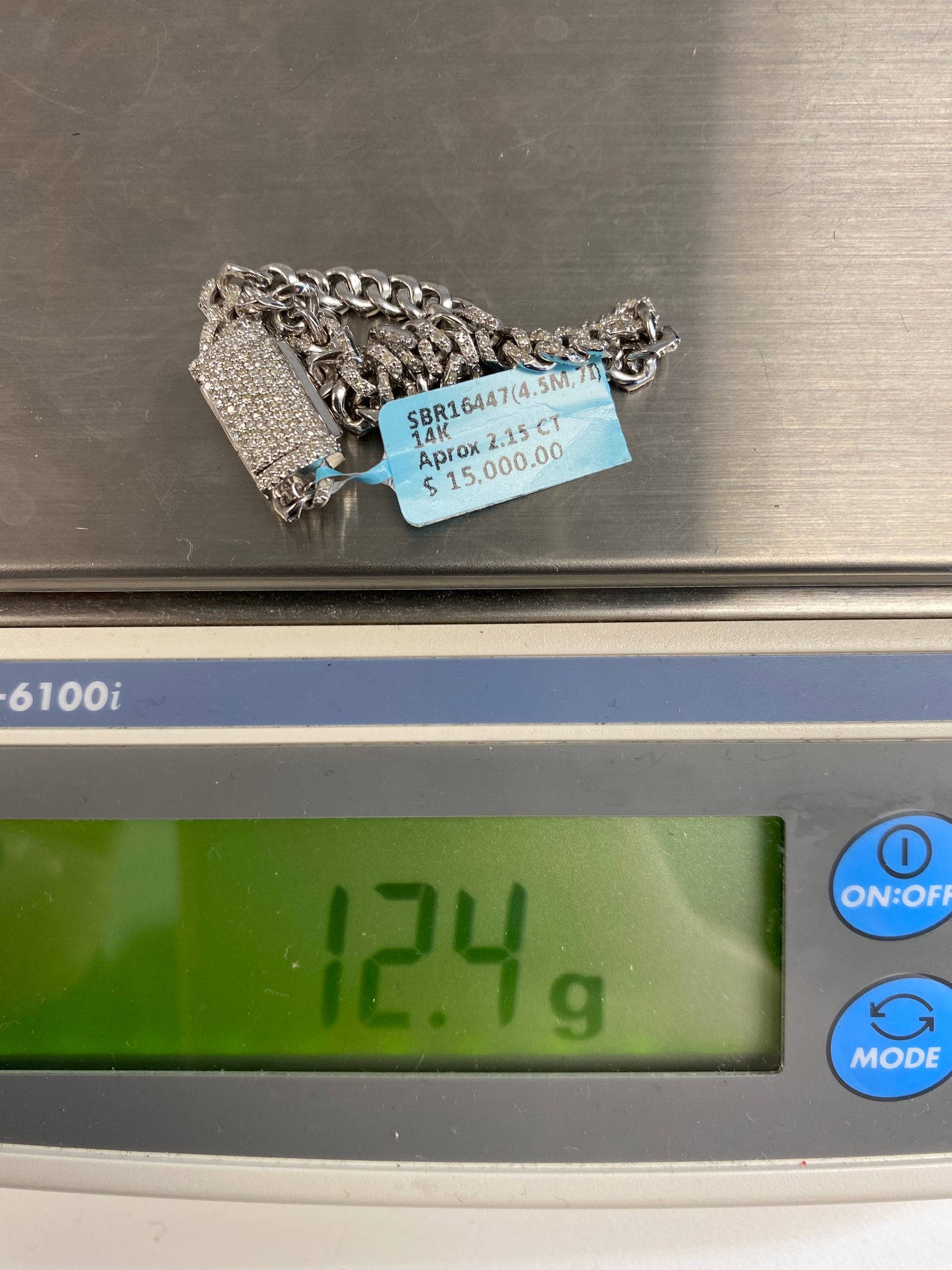 14K Cuban Bracelet 4.5mm, 7in