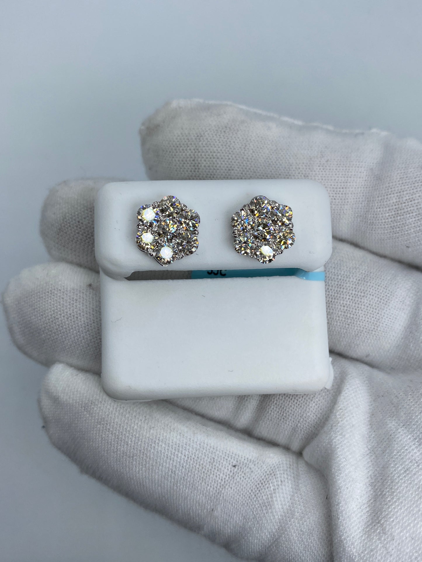 Flower Earrings Size #8