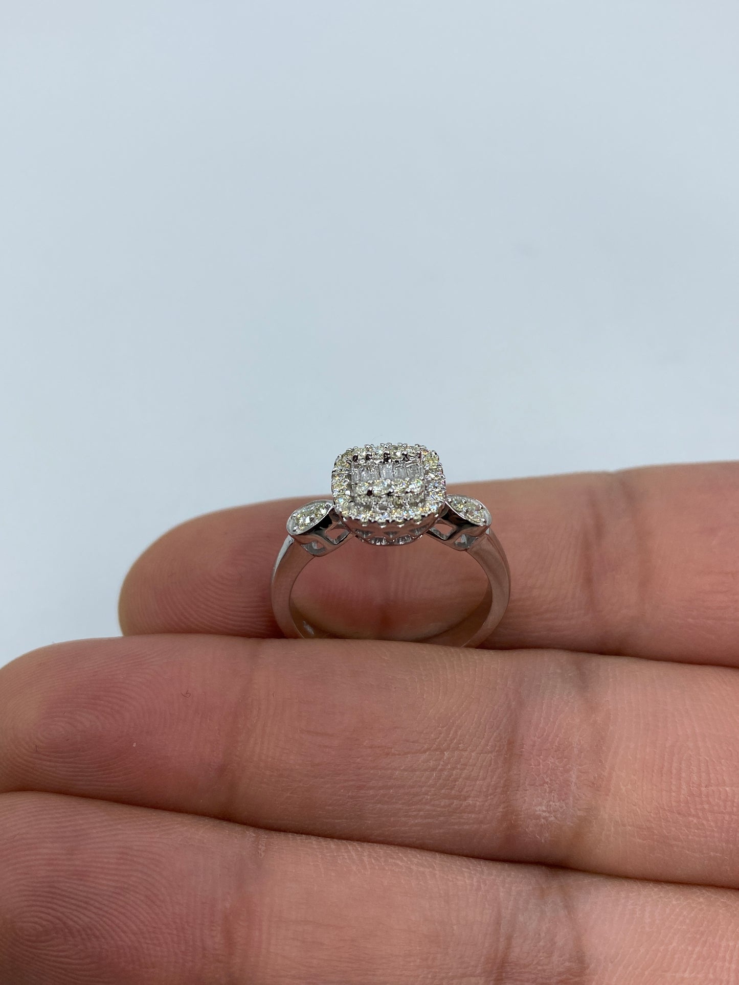 Baguette Engagement Ring