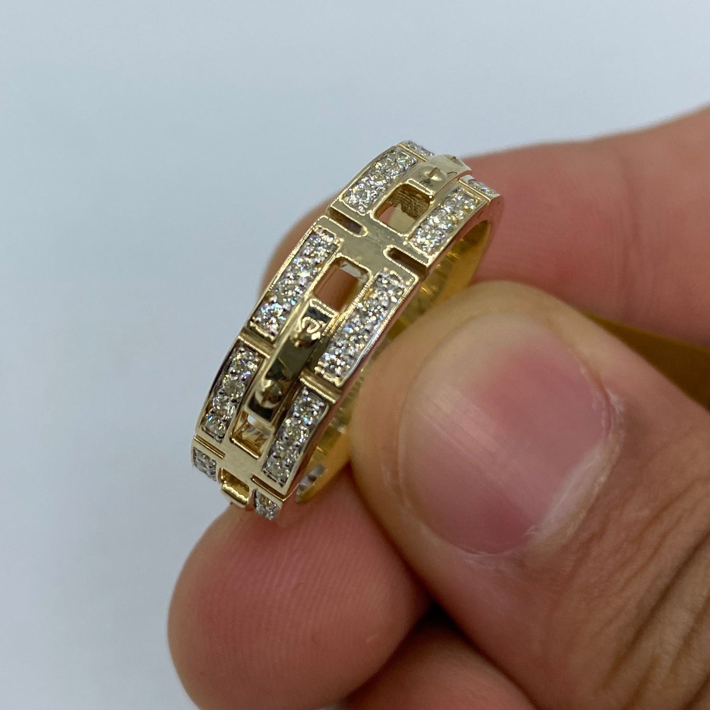 10K Diamond Band Style #6