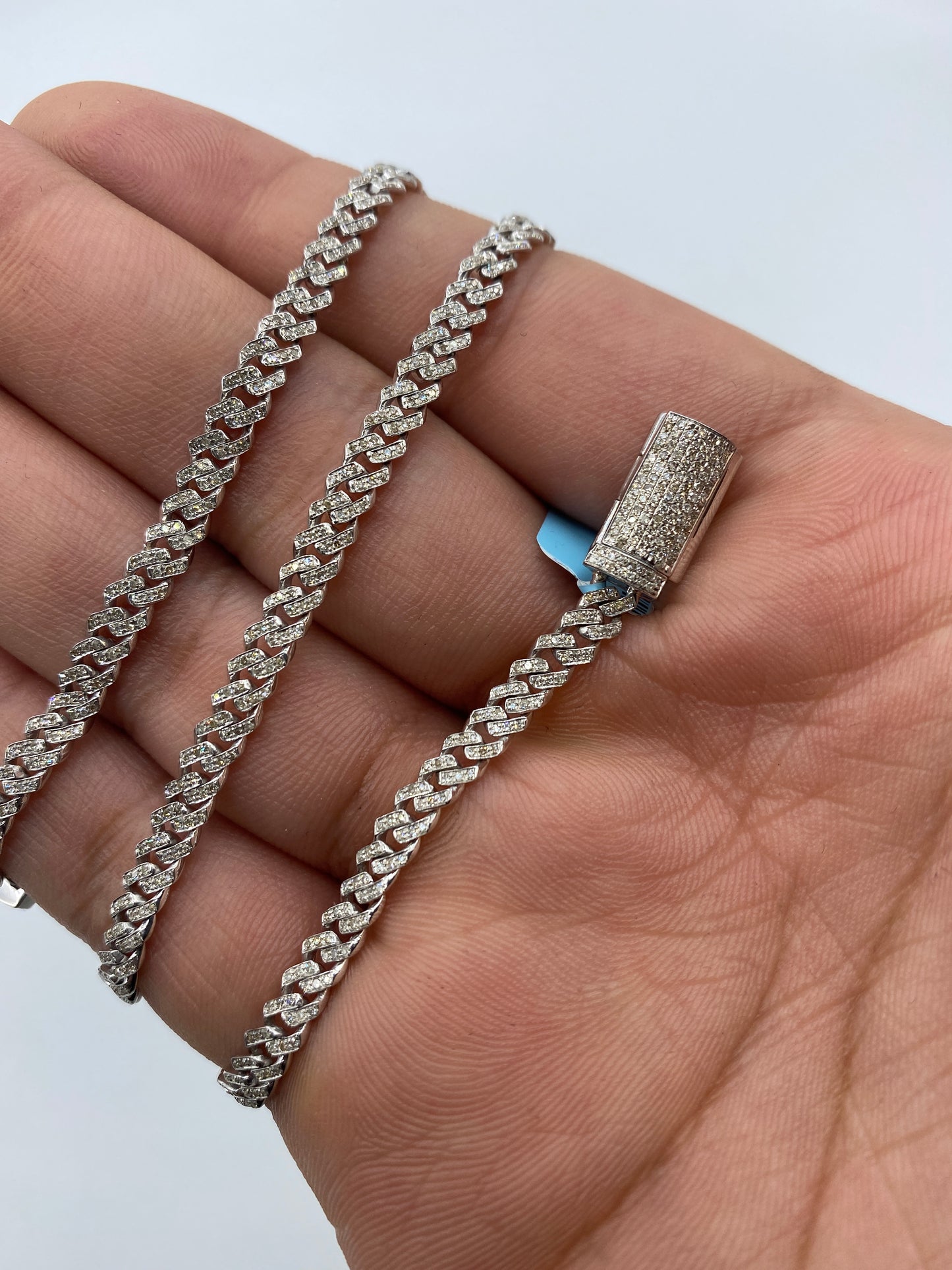 14K Cuban Chain 4mm, 16in